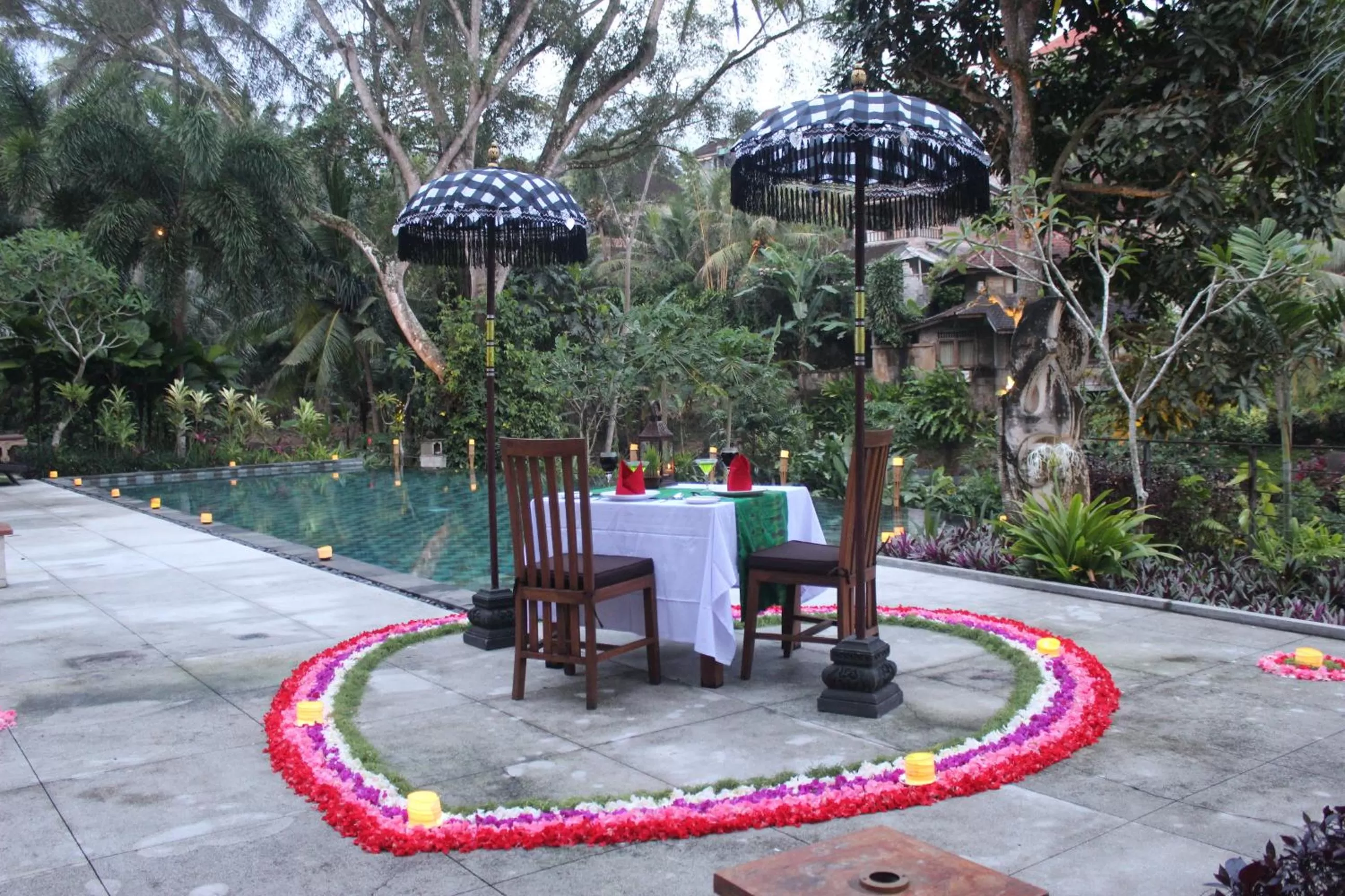 Patio in Labak River Hotel by EPS