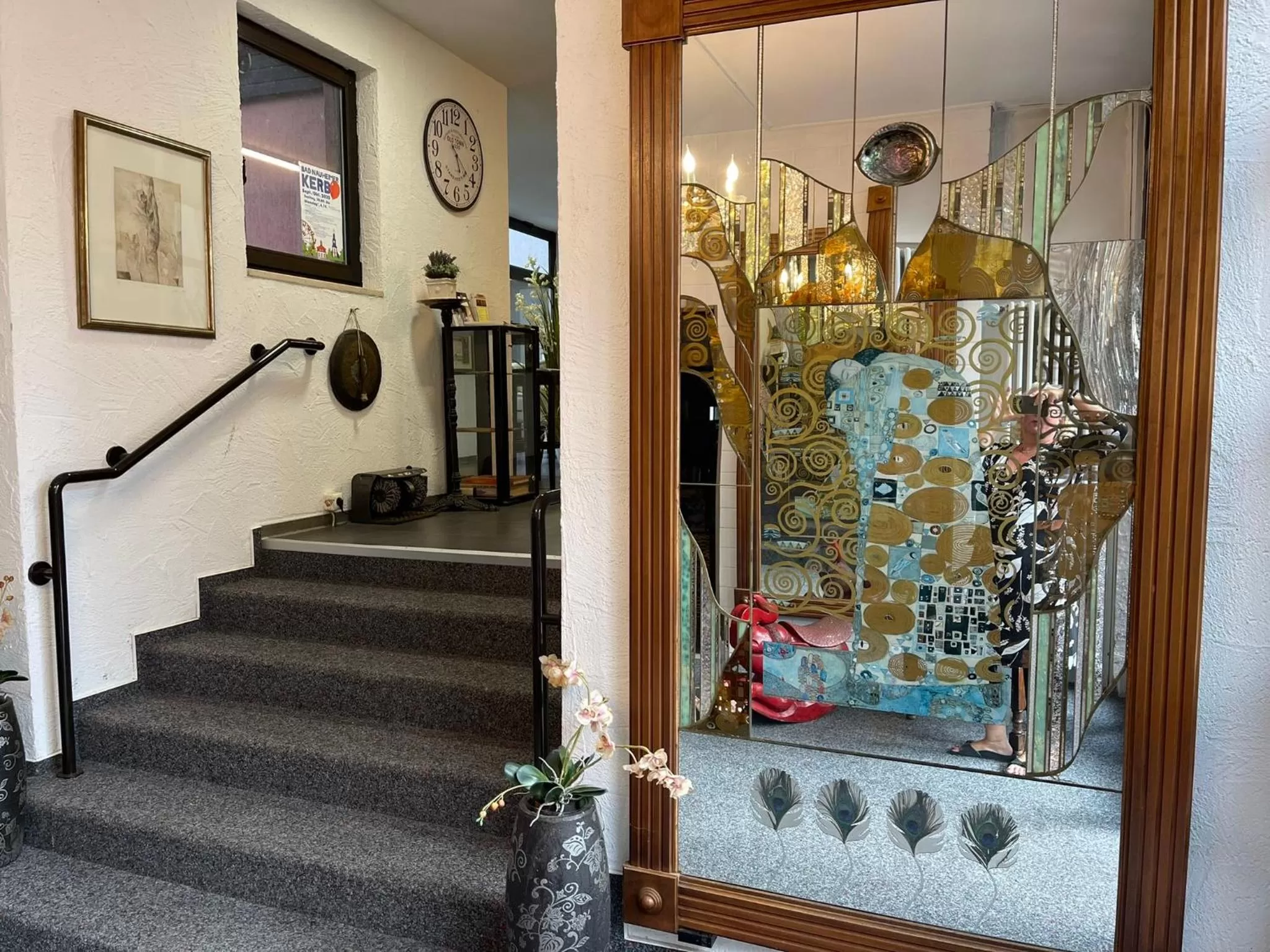 Decorative detail in Hotel Brunnenhof