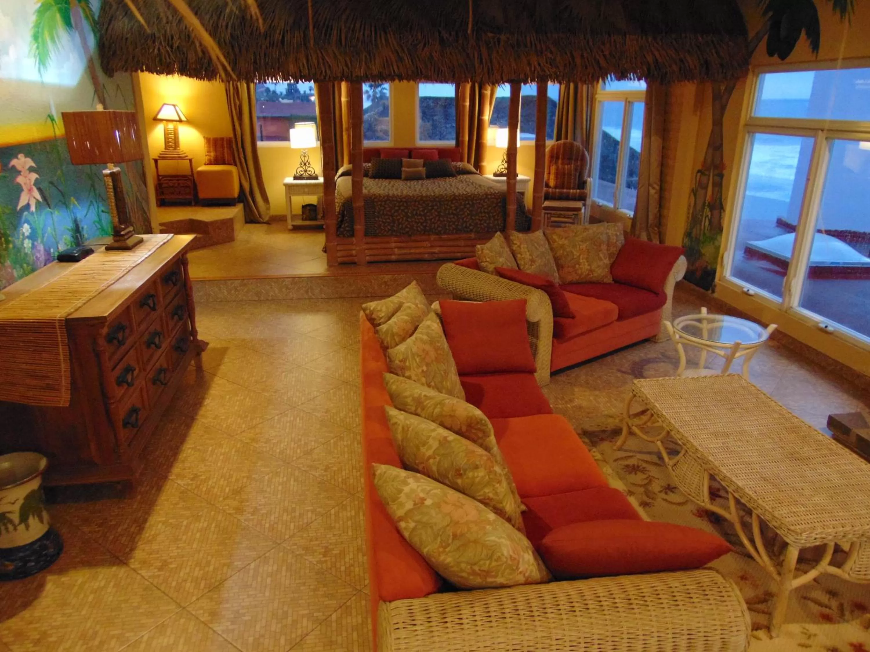 Living room in Poco Cielo Hotel