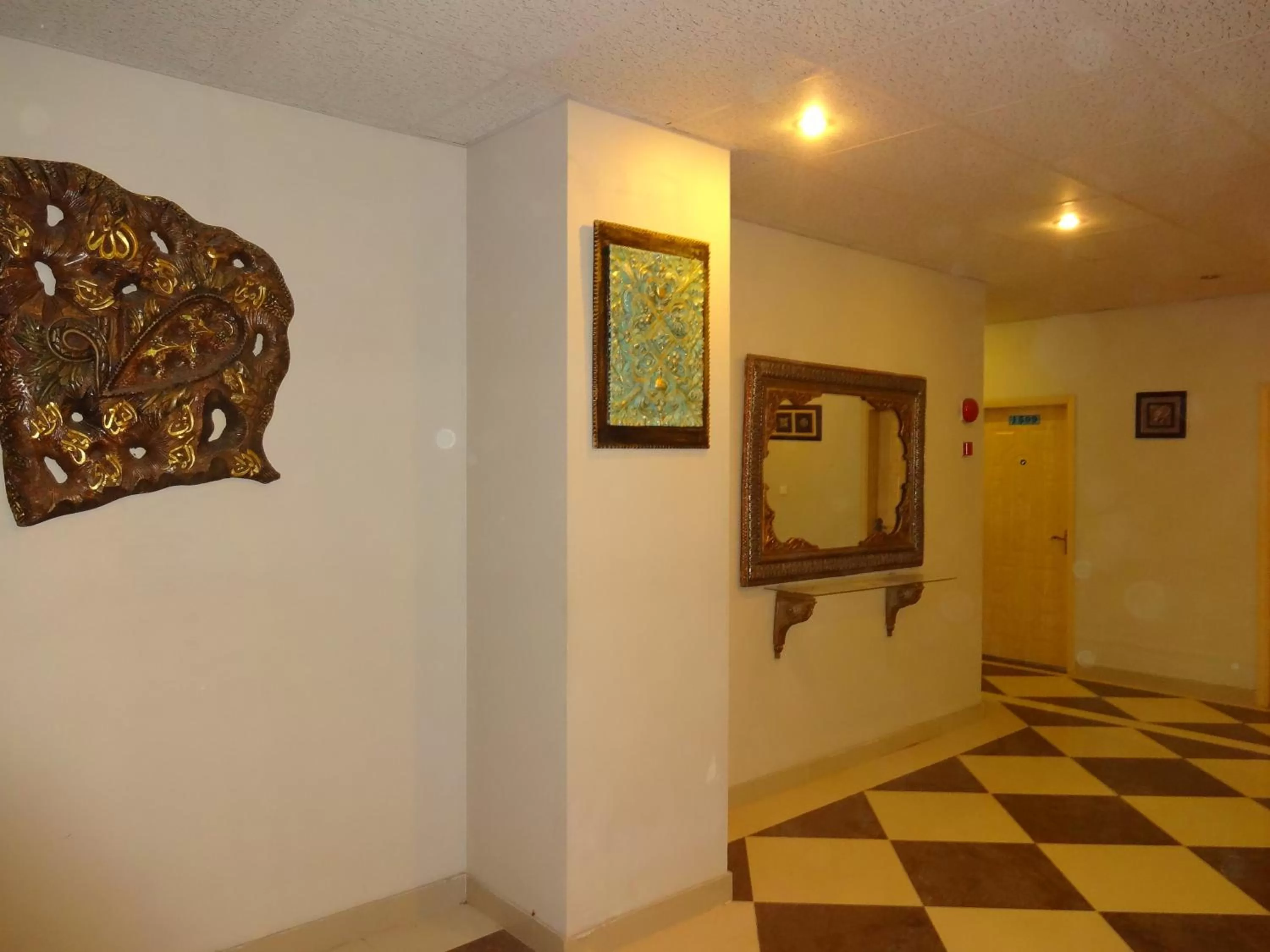 Decorative detail in Hotel Sky Towers