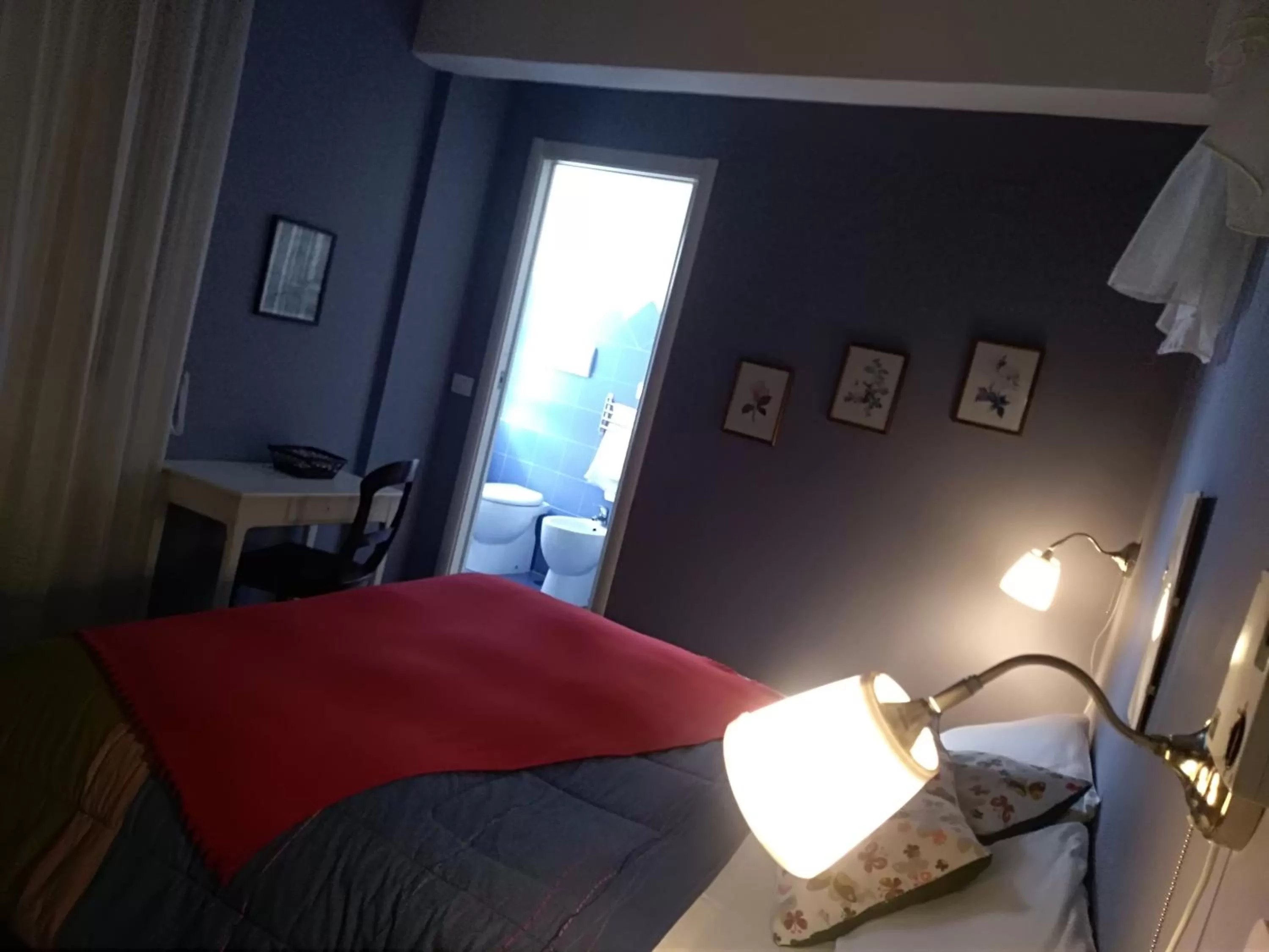 Bed in Hotel La Congiura dei Baroni