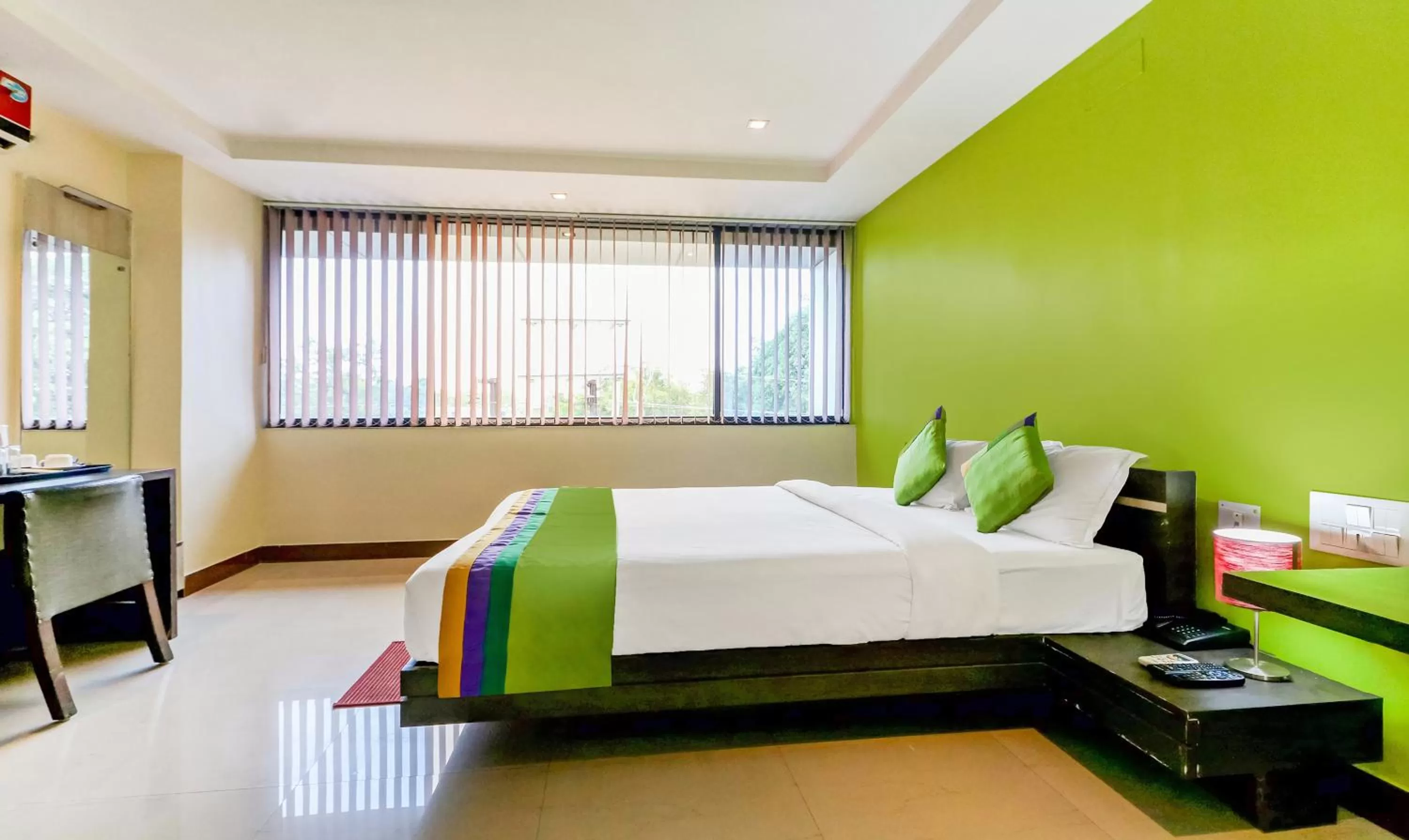 Bedroom, Bed in Treebo Concerto Residentia