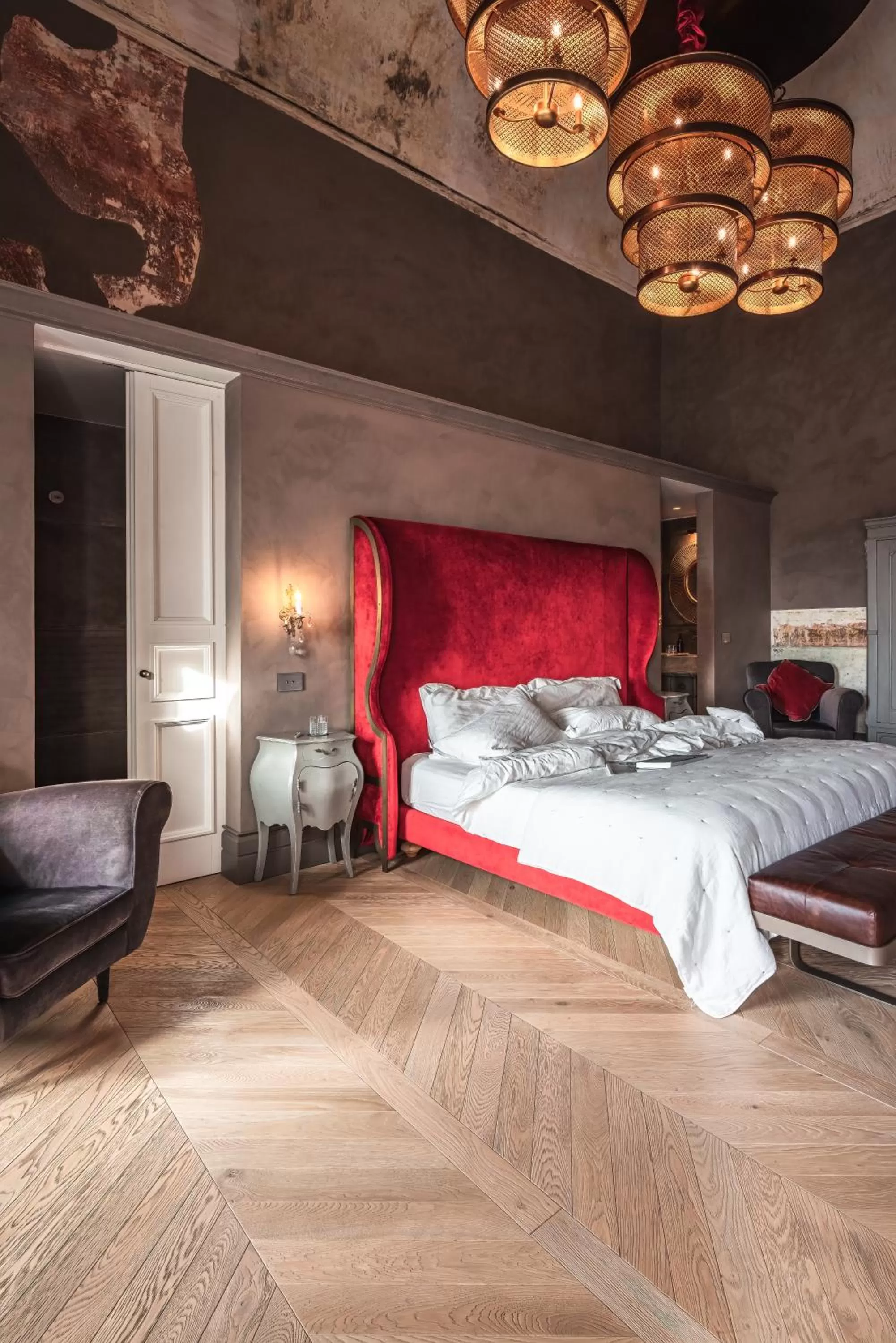 Bed in Paragon 700 Boutique Hotel & SPA