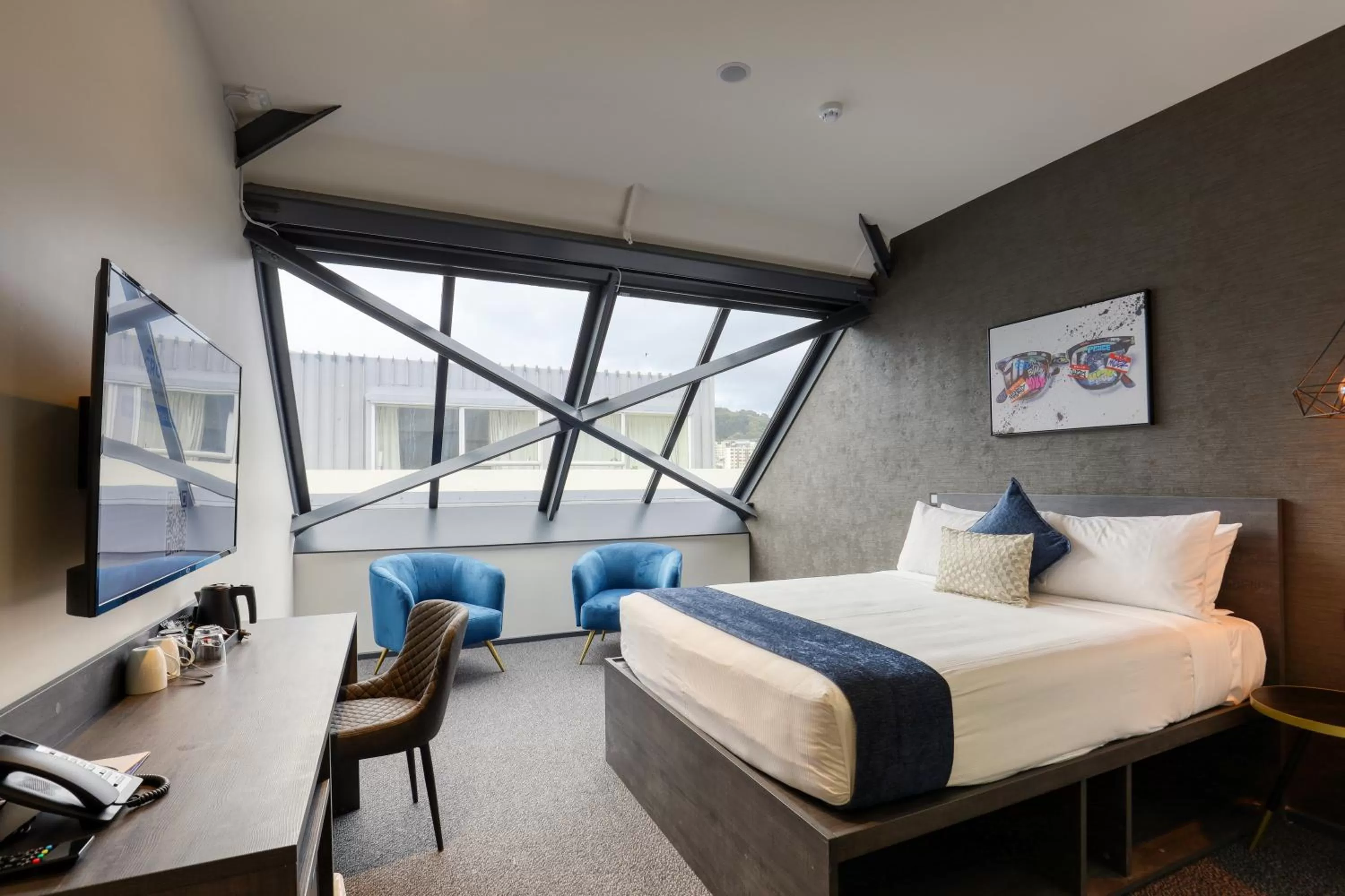 Bedroom, Bed in Microtel by Wyndham Wellington