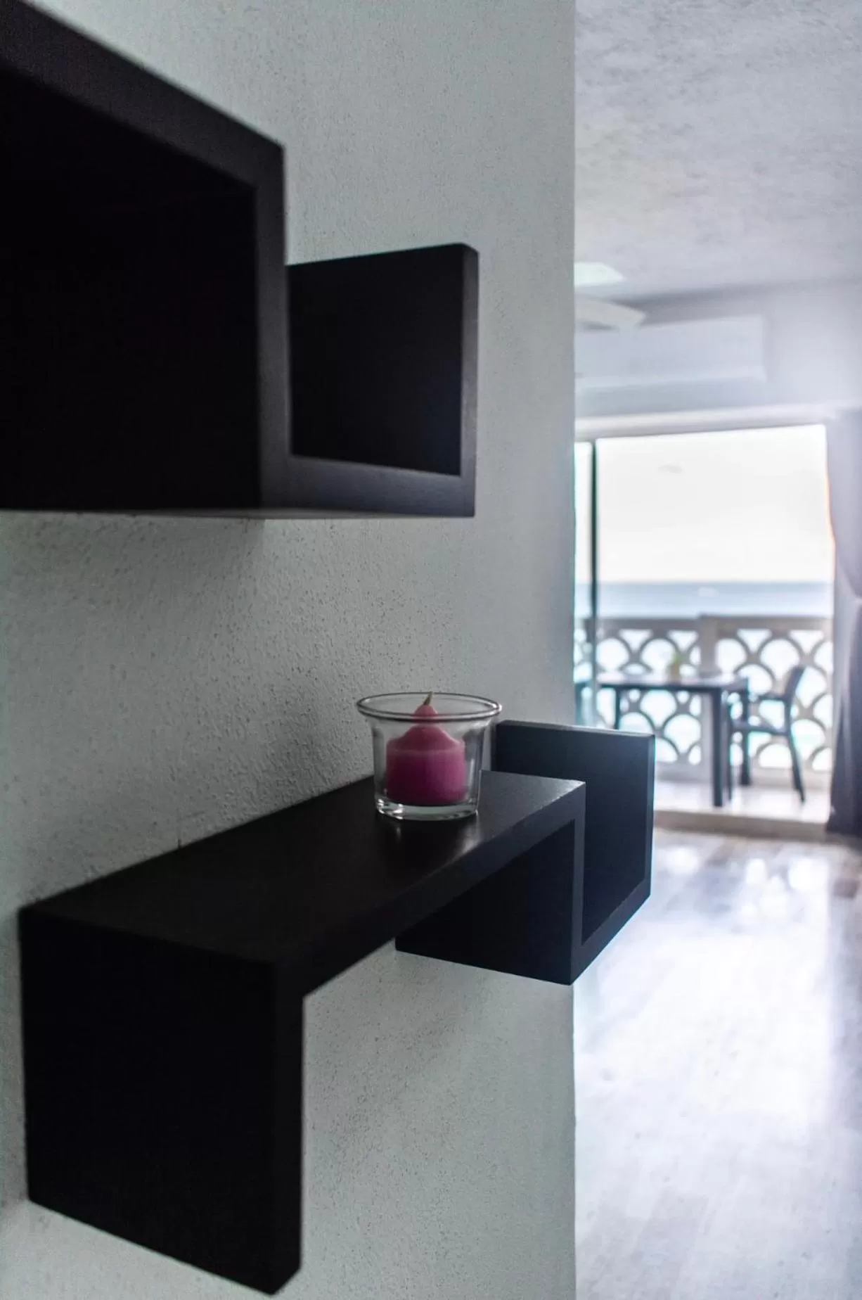 TV/Entertainment Center in Cancun Beach&Sunrise