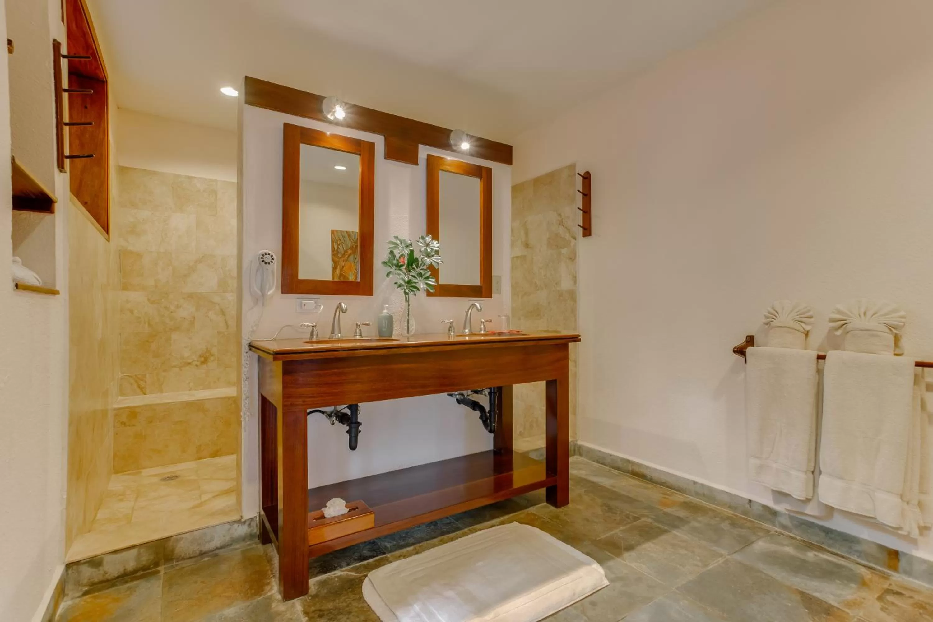 Bathroom in The Lodge at ChaaCreek