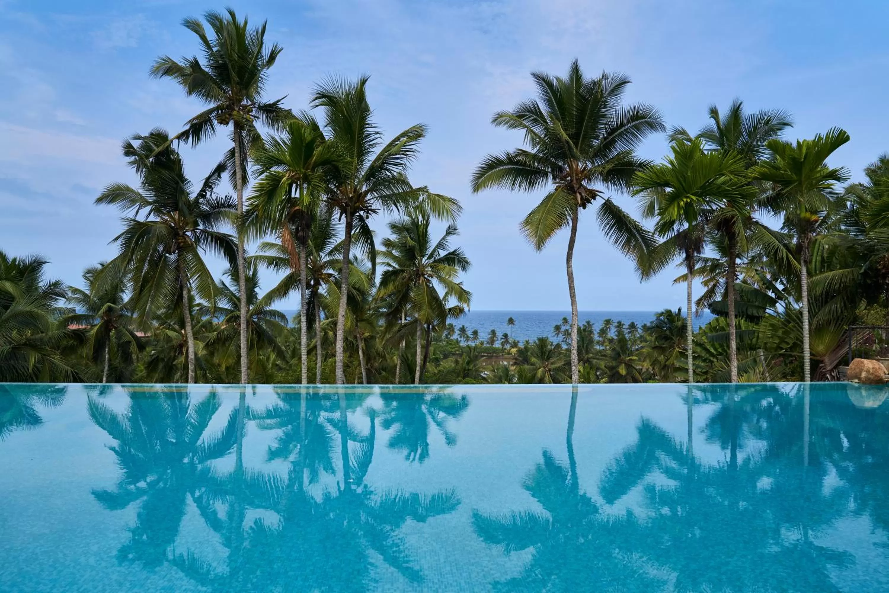 Pool view in Taj Green Cove Resort and Spa Kovalam