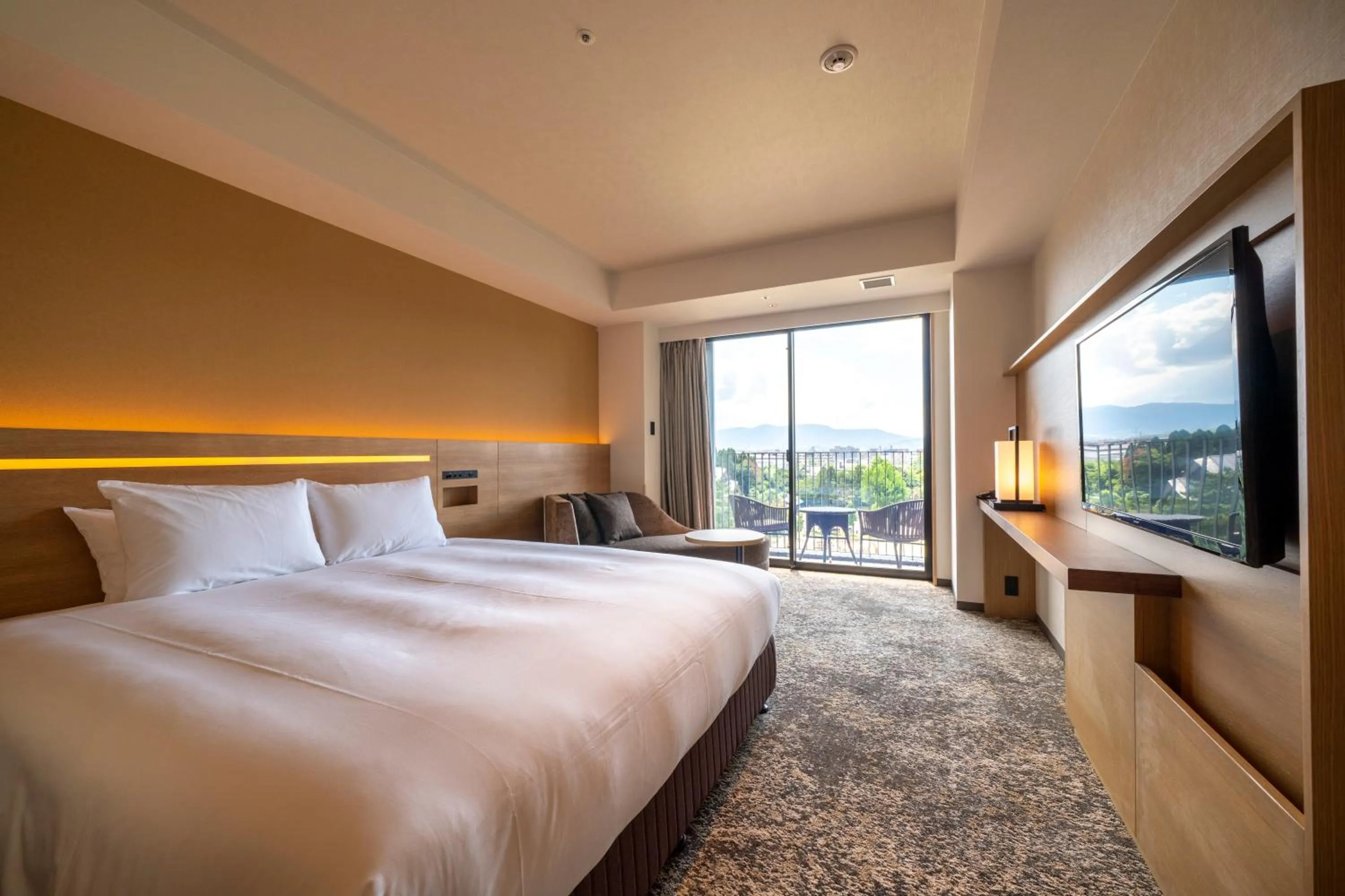 Bed in Umekoji Potel KYOTO