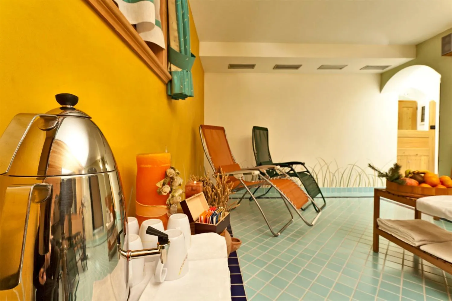 Decorative detail in Hotel Livigno