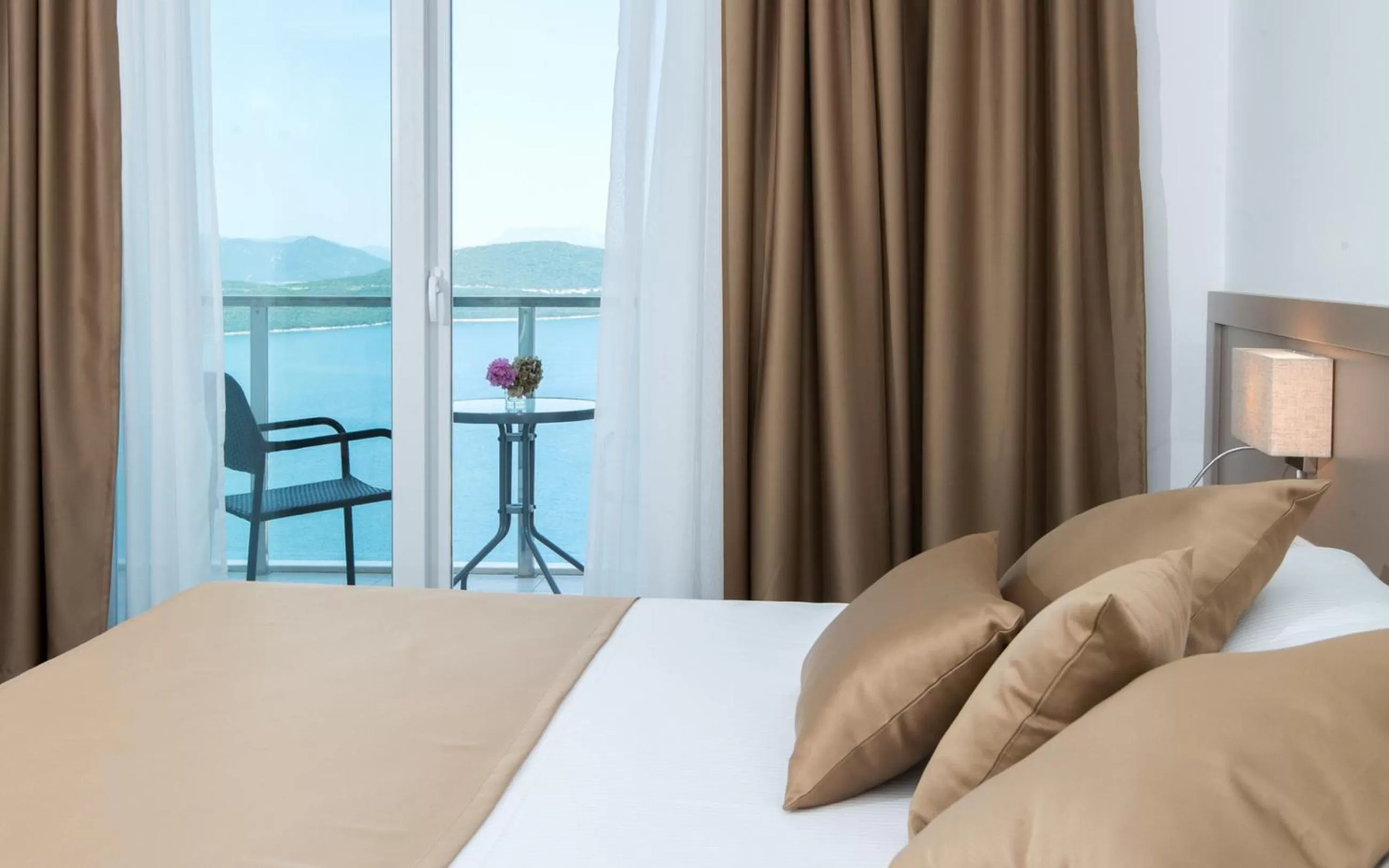 Bedroom, Bed in Hotel Jadran Neum