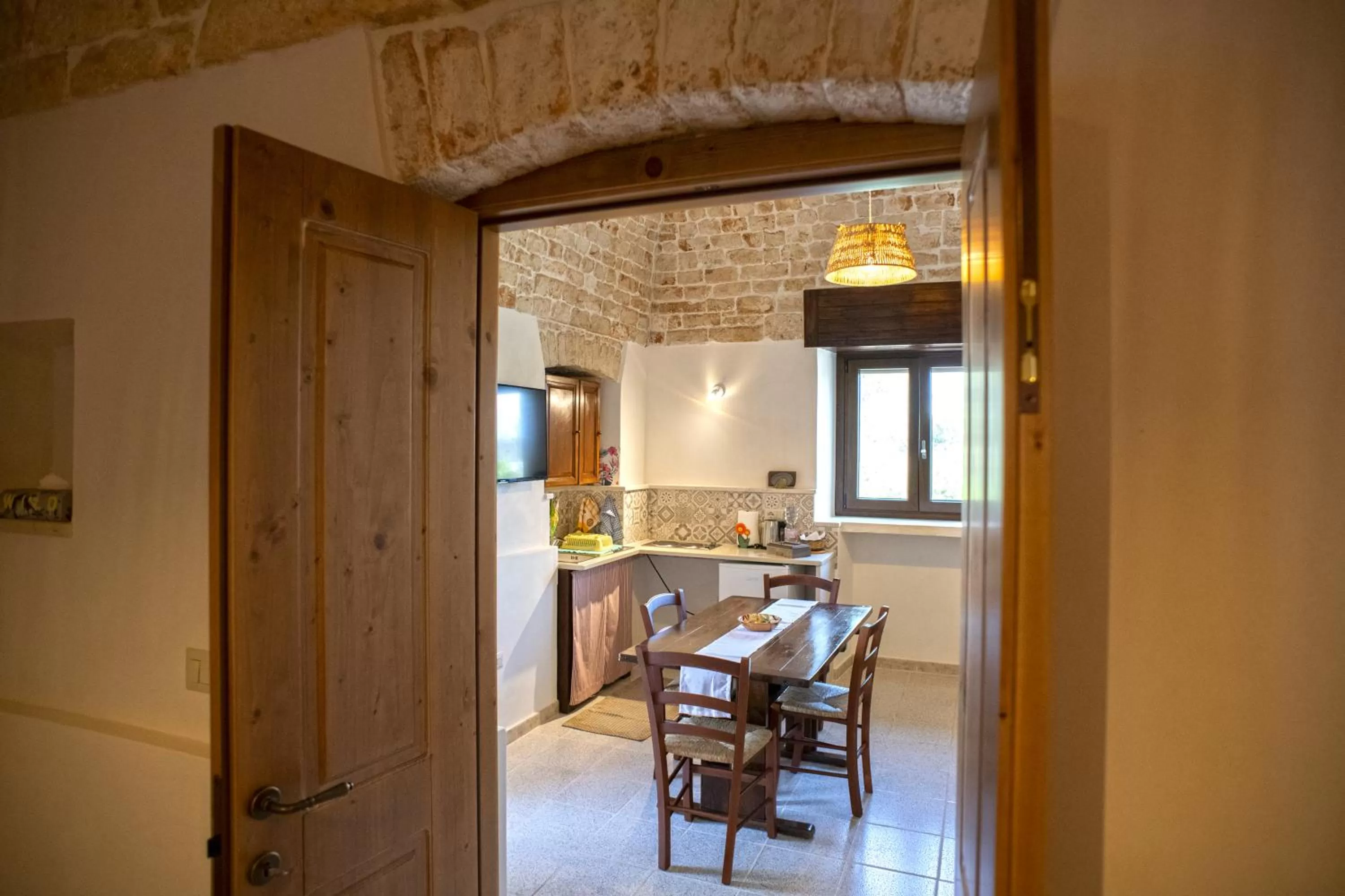 Kitchen or kitchenette in B&B Il Brigante