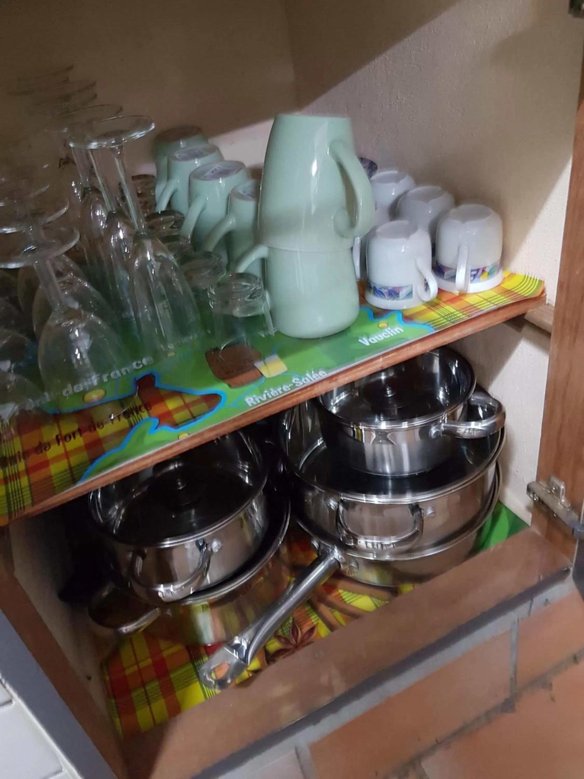 Kitchen or kitchenette in Appartement de la Baie