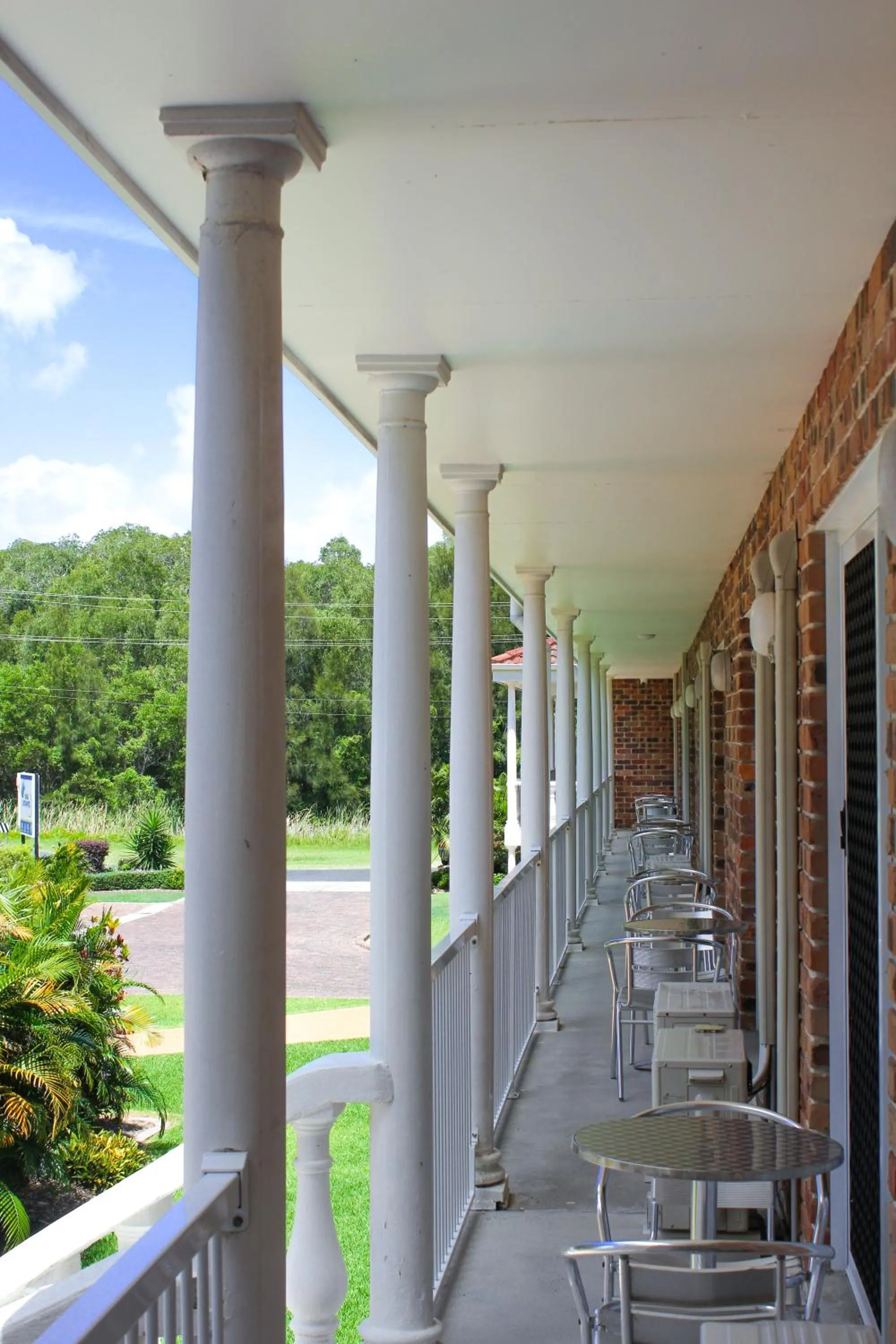 Balcony/Terrace in Aston Motel Yamba