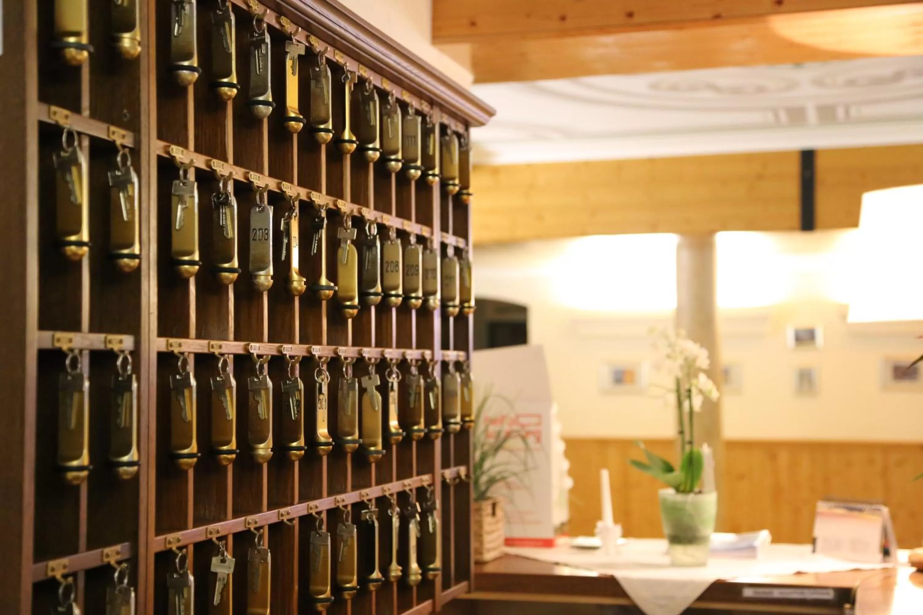 Lobby or reception in Hotel Köppeleck