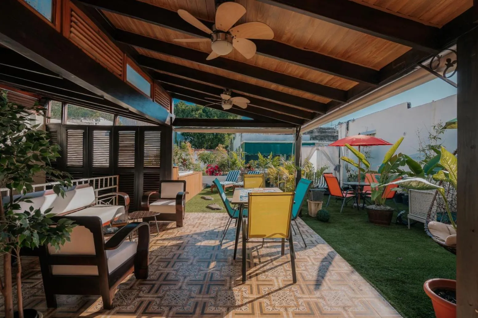 Patio in Hotel Boutique Casa Sánchez