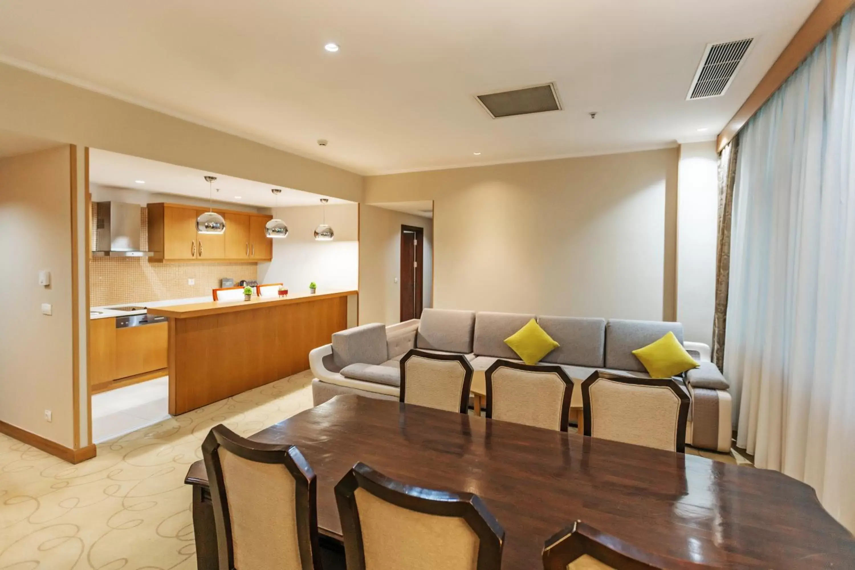 Two-Bedroom Apartment in Dedeman Oskemen Hotel Two-Bedroom Apartment in Dedeman Oskemen Hotel