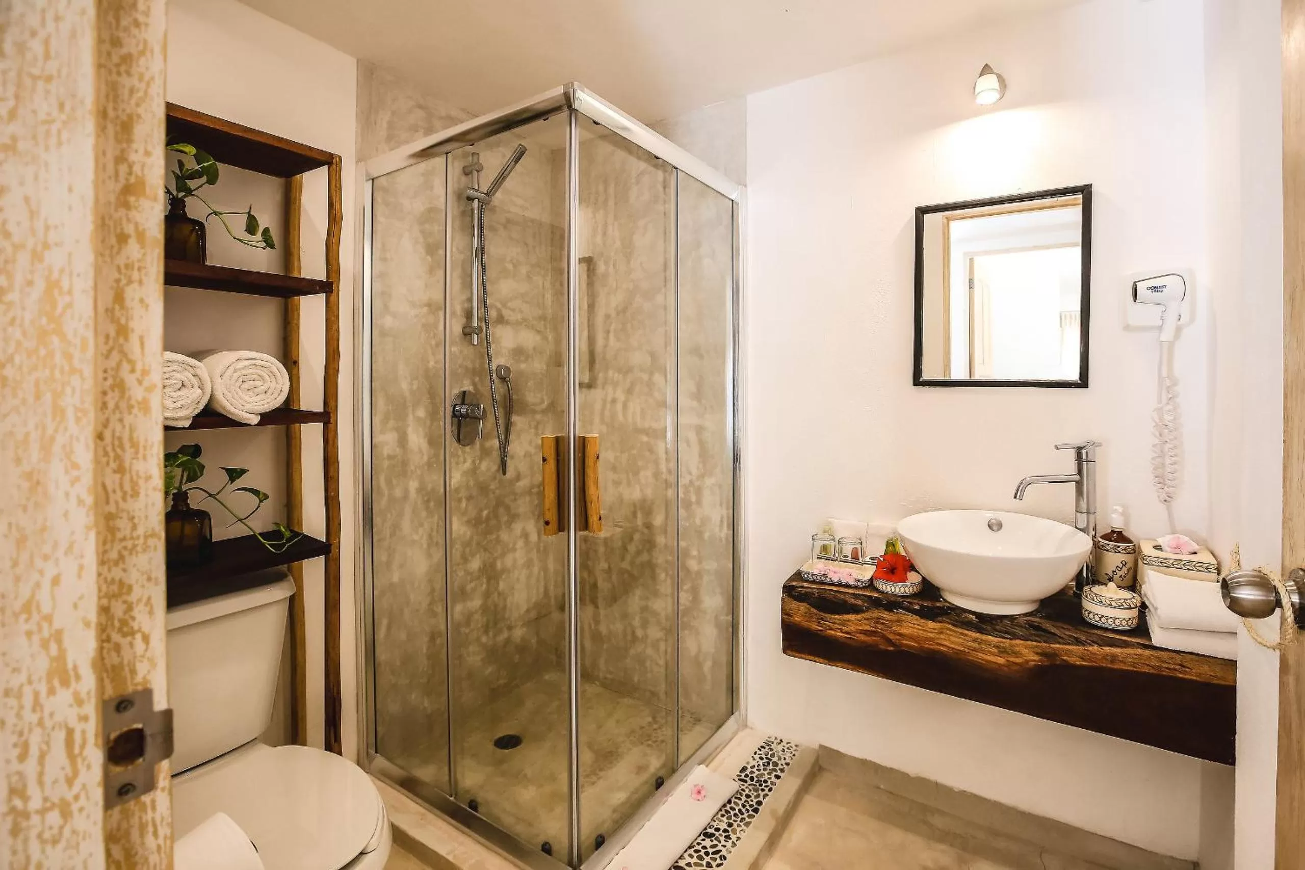 Bathroom in Cabanas Tulum- Beach Hotel & Spa