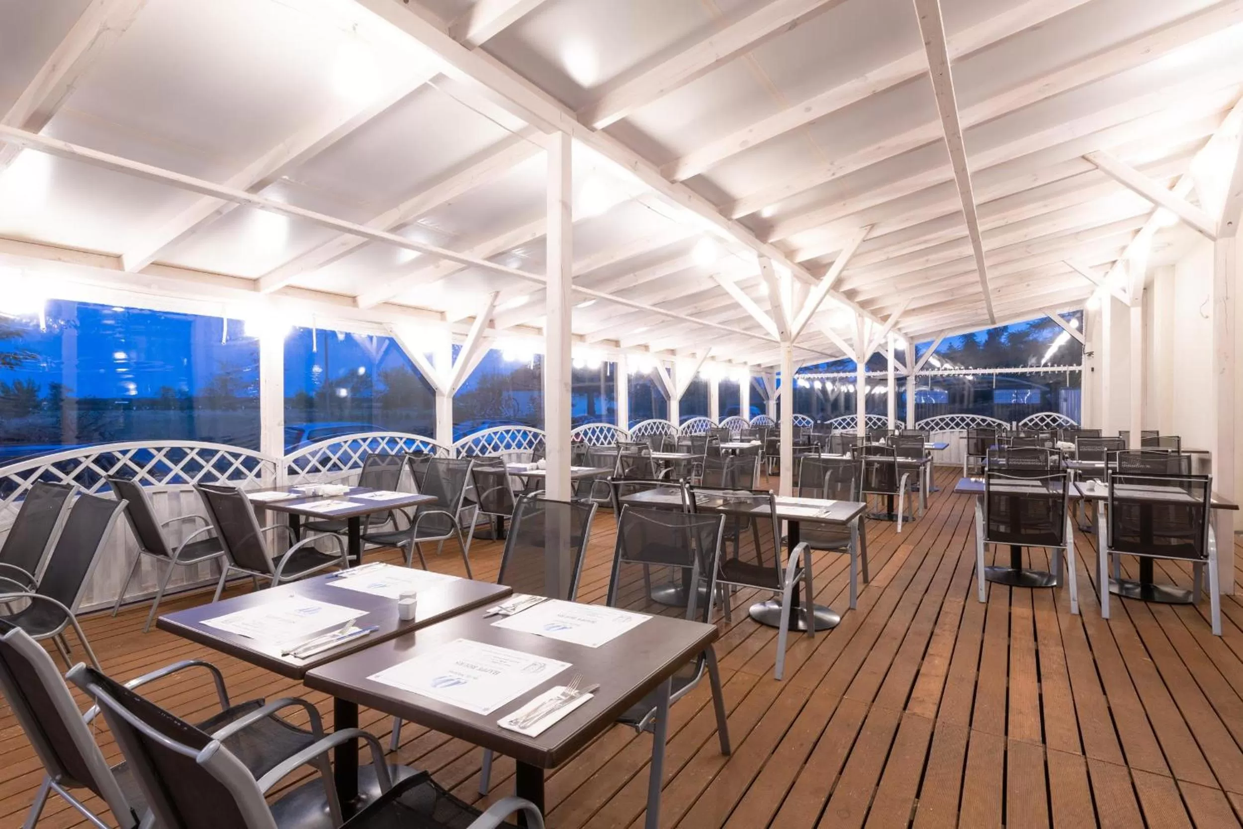 Balcony/Terrace in Blue Marine Mielno