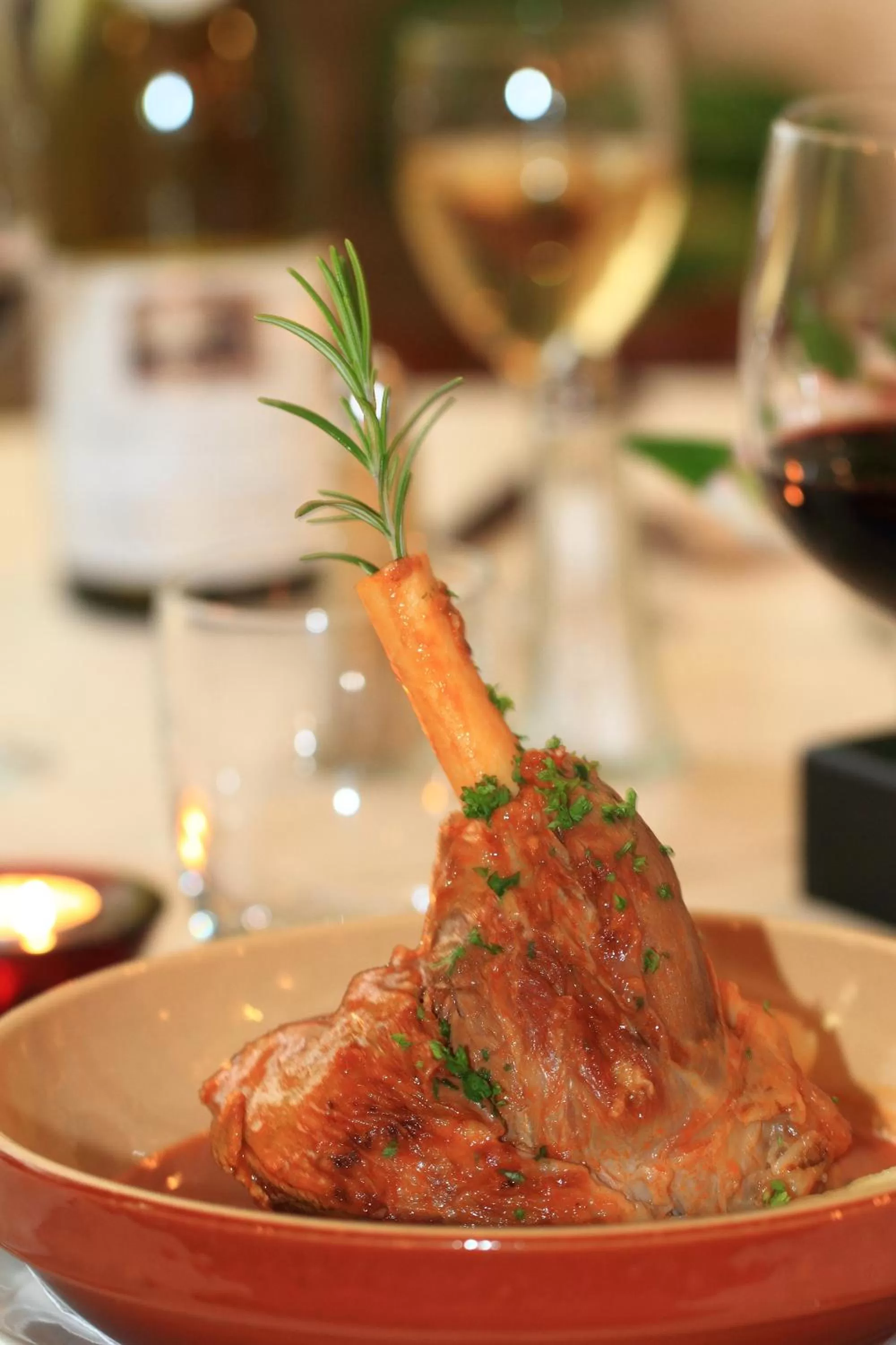 Food and drinks in Au Bon Laboureur