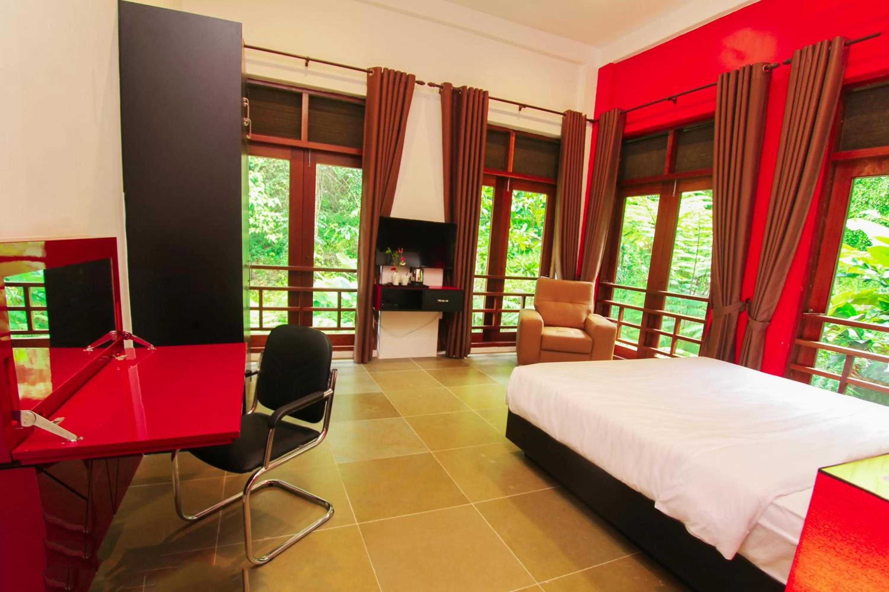 TV and multimedia, Bed in Harmony Valley Retreat