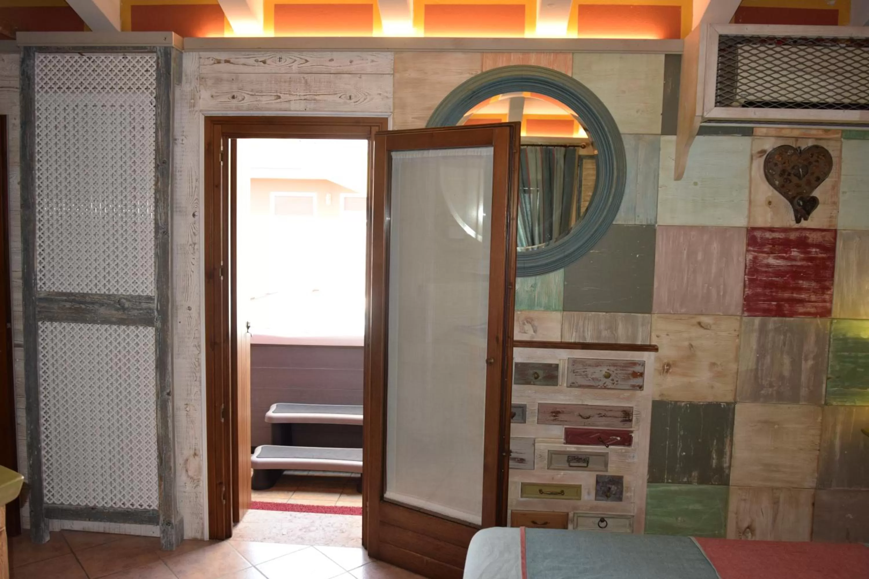 Swimming pool, Bathroom in Le Fate Corbezzole