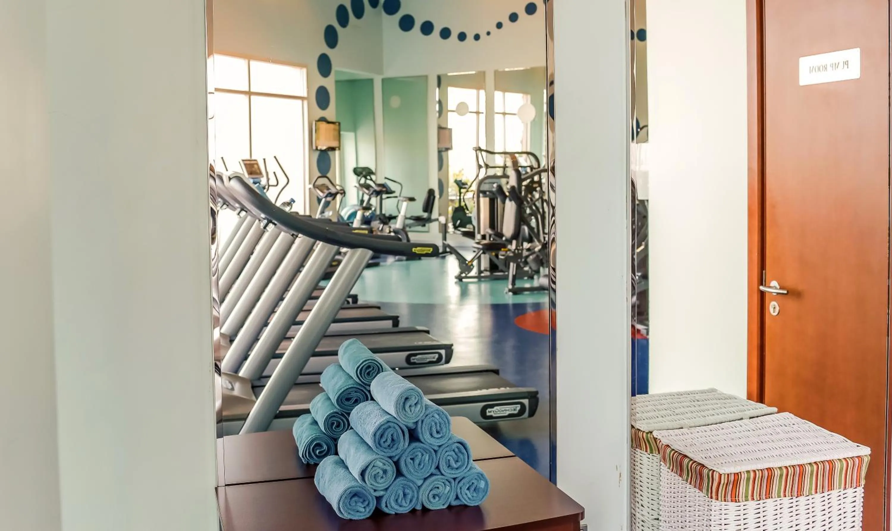 Fitness centre/facilities in Danat Jebel Dhanna Resort