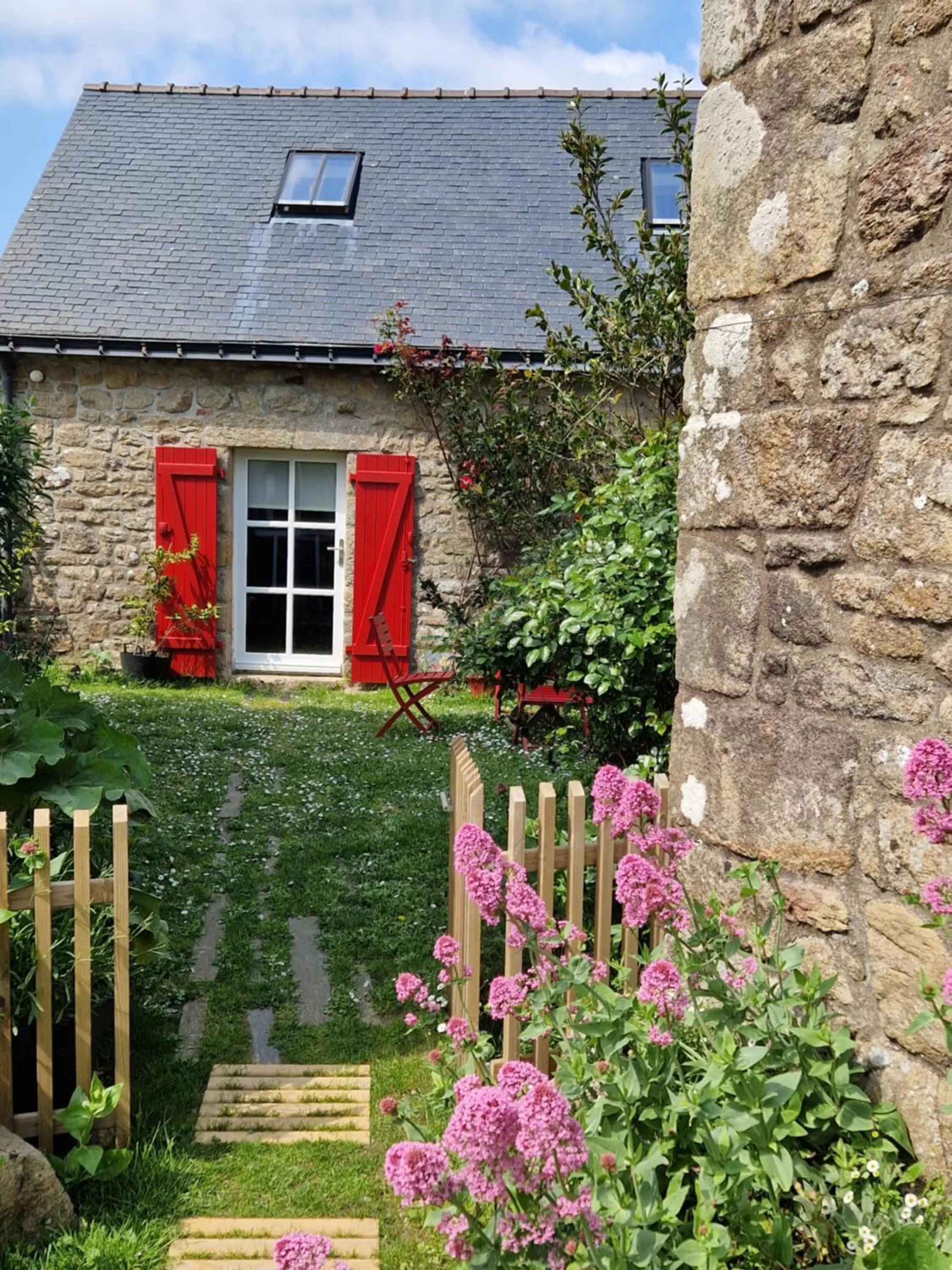 Garden in Les chambres du Keriolet