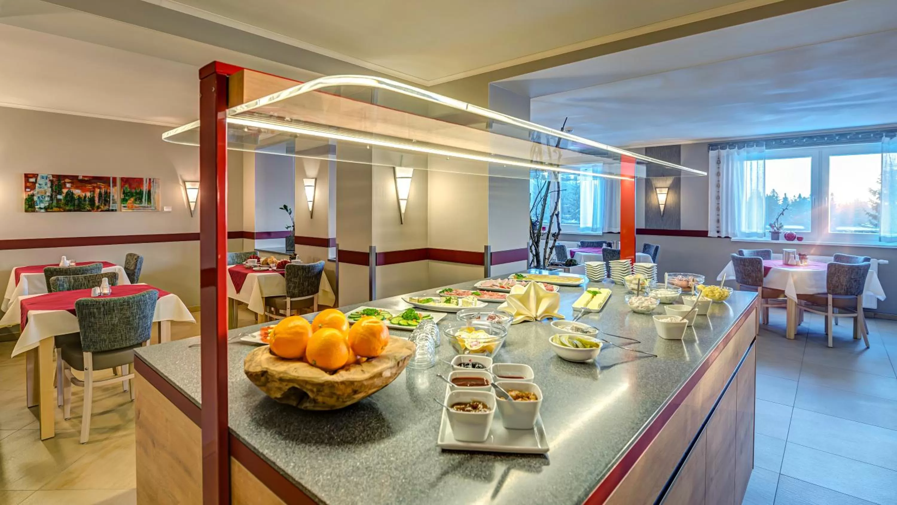 Restaurant/places to eat in Hotel & Pension Traumblick