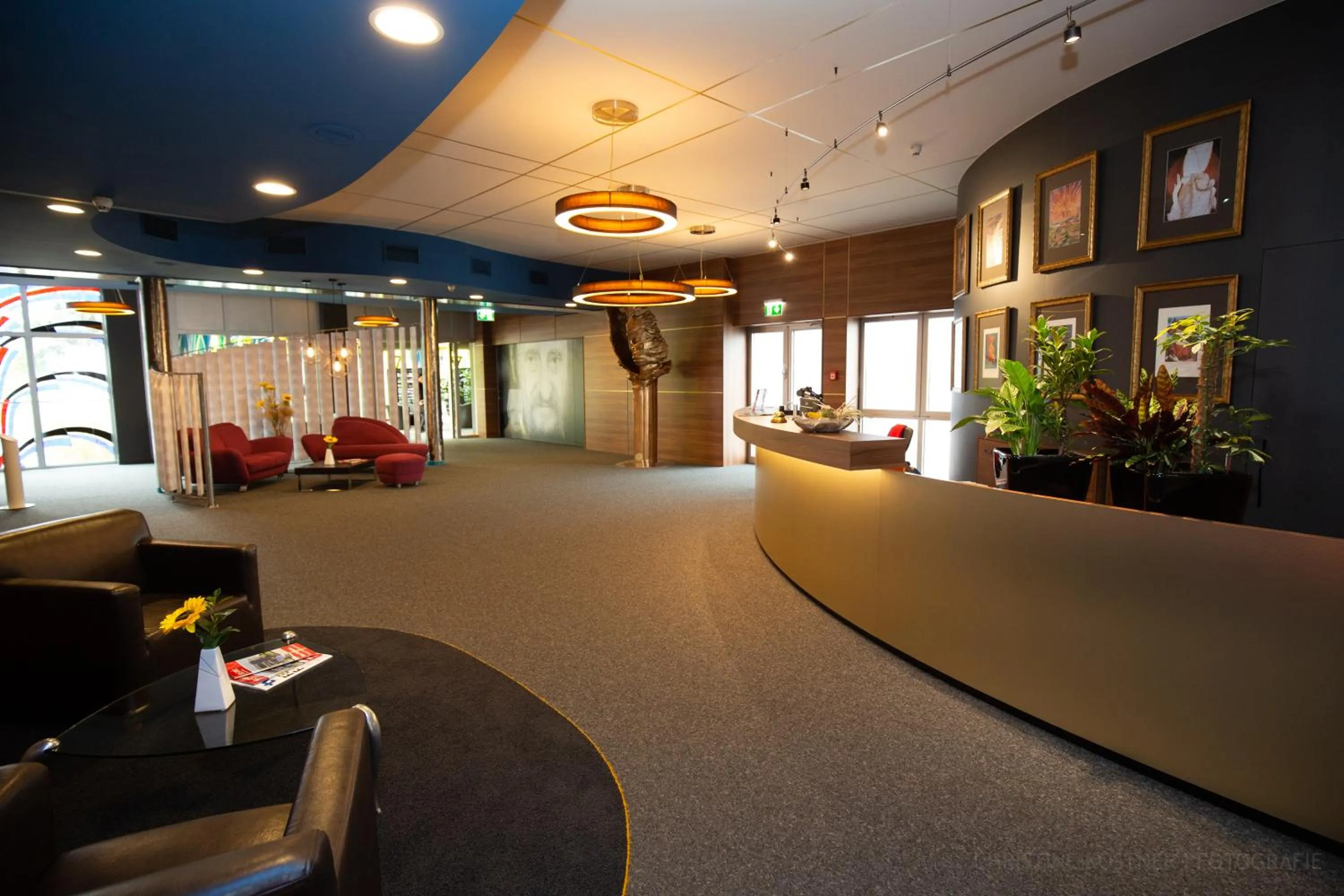 Lobby or reception in Hotel Fuchspalast