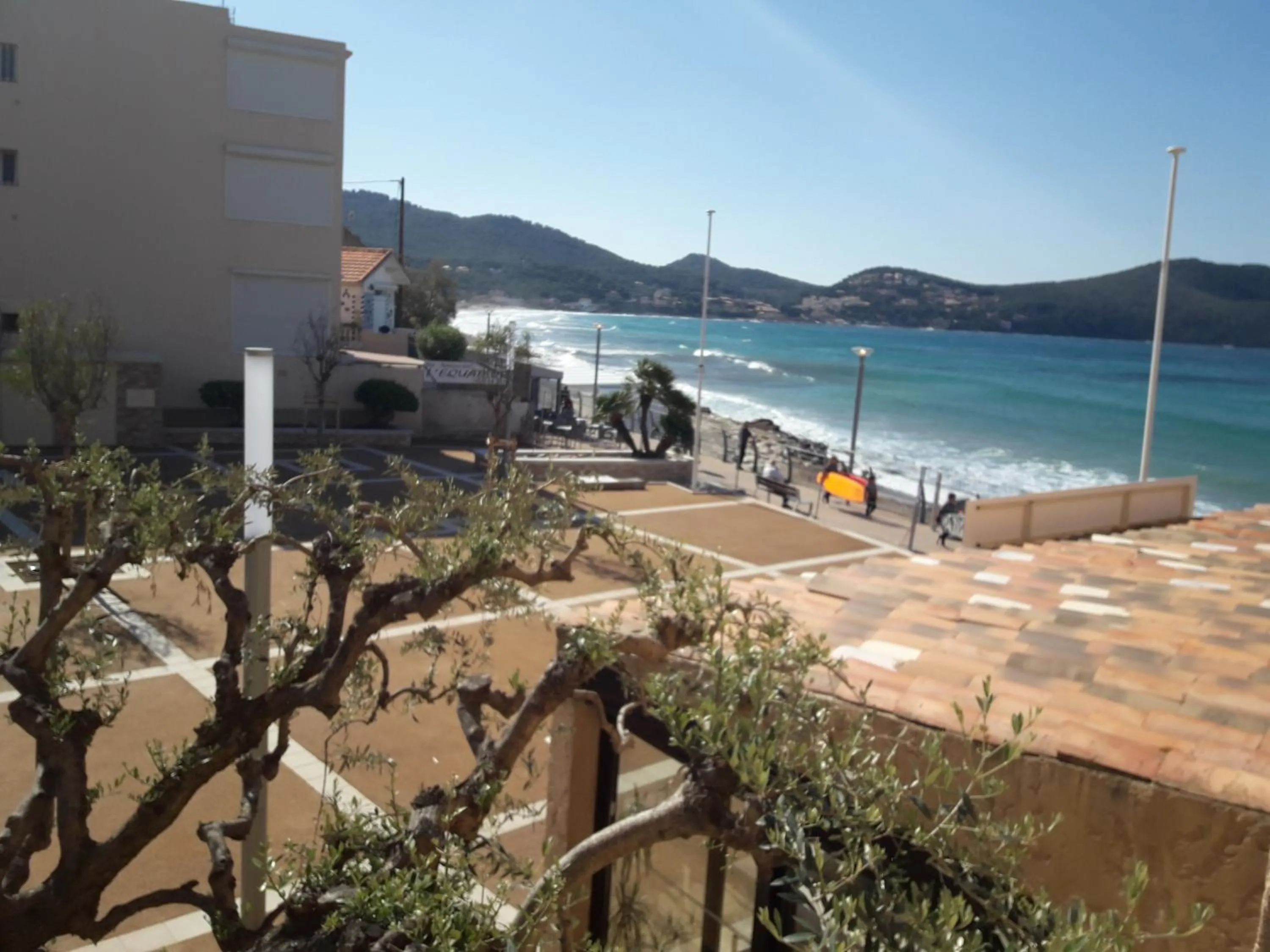 Sea view in Hotel Chanteplage