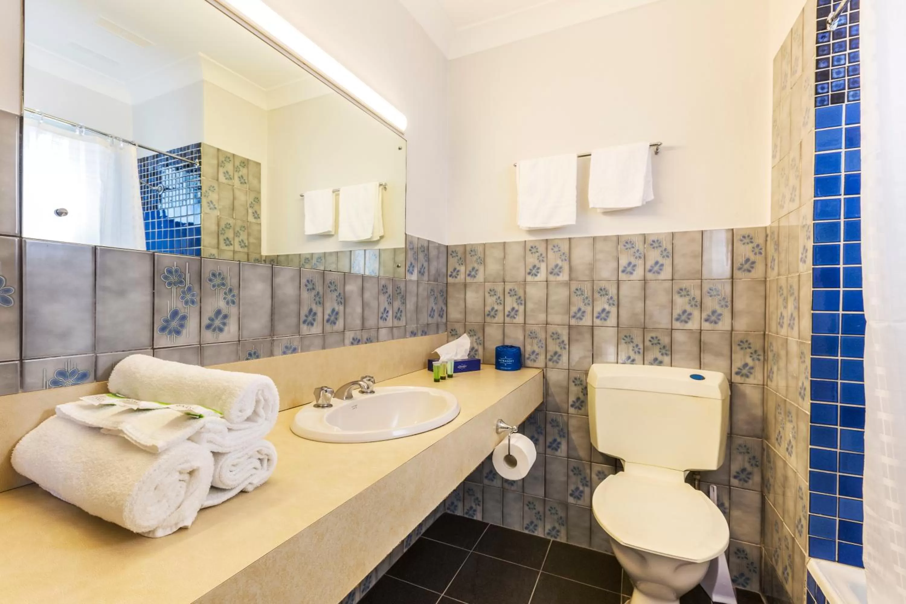 Toilet in Boomerang Hotel