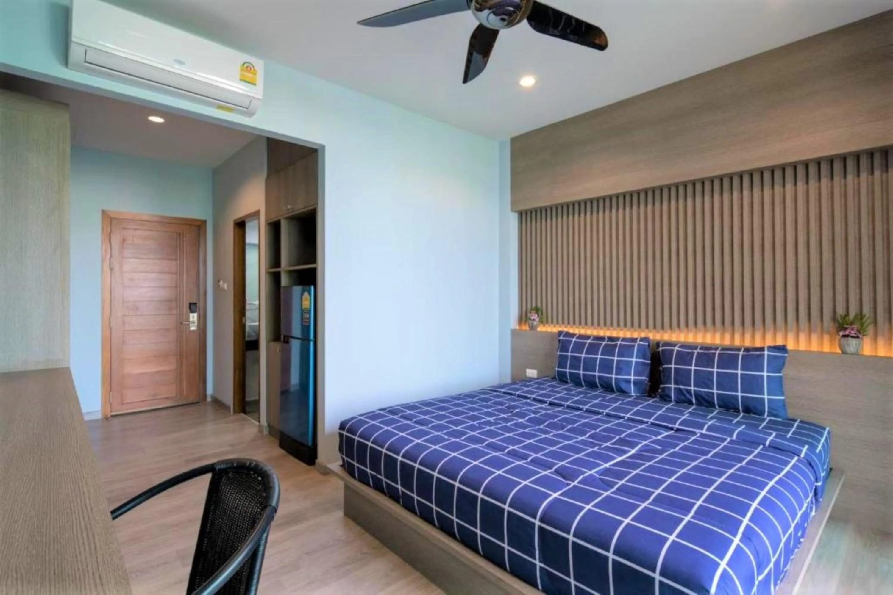 Bedroom, Bed in Peace Blue Naiharn Naturist Resort Phuket SHA Extra Plus