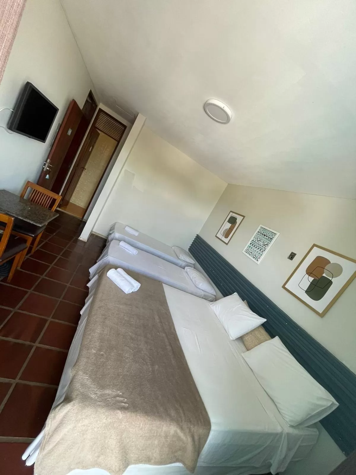 Bed in Pousada Ponta Mar