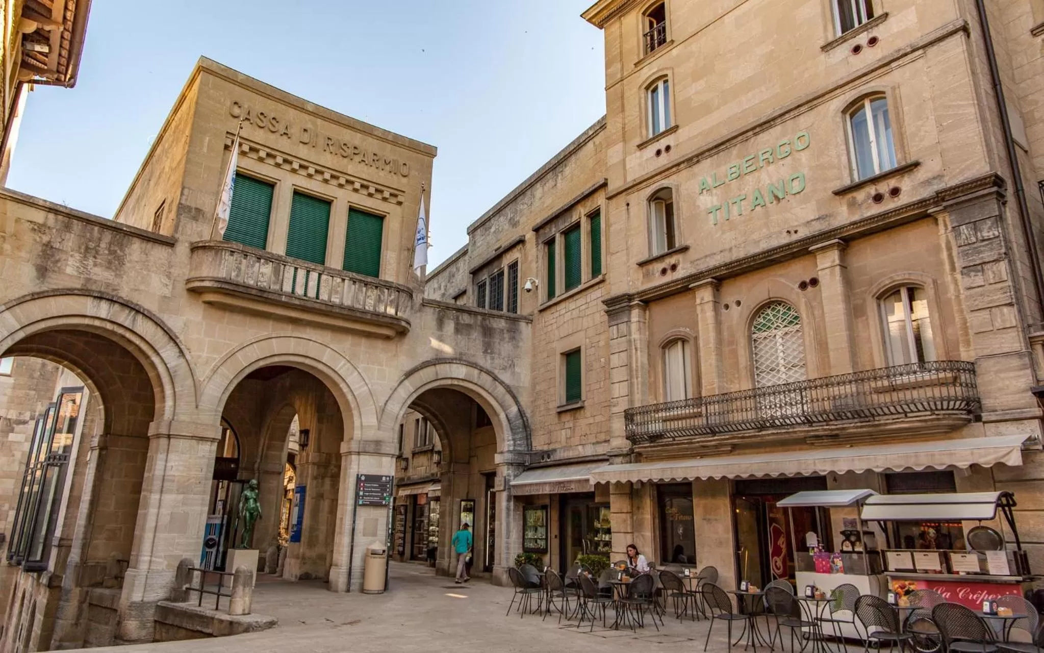 Property building in Titano Suites