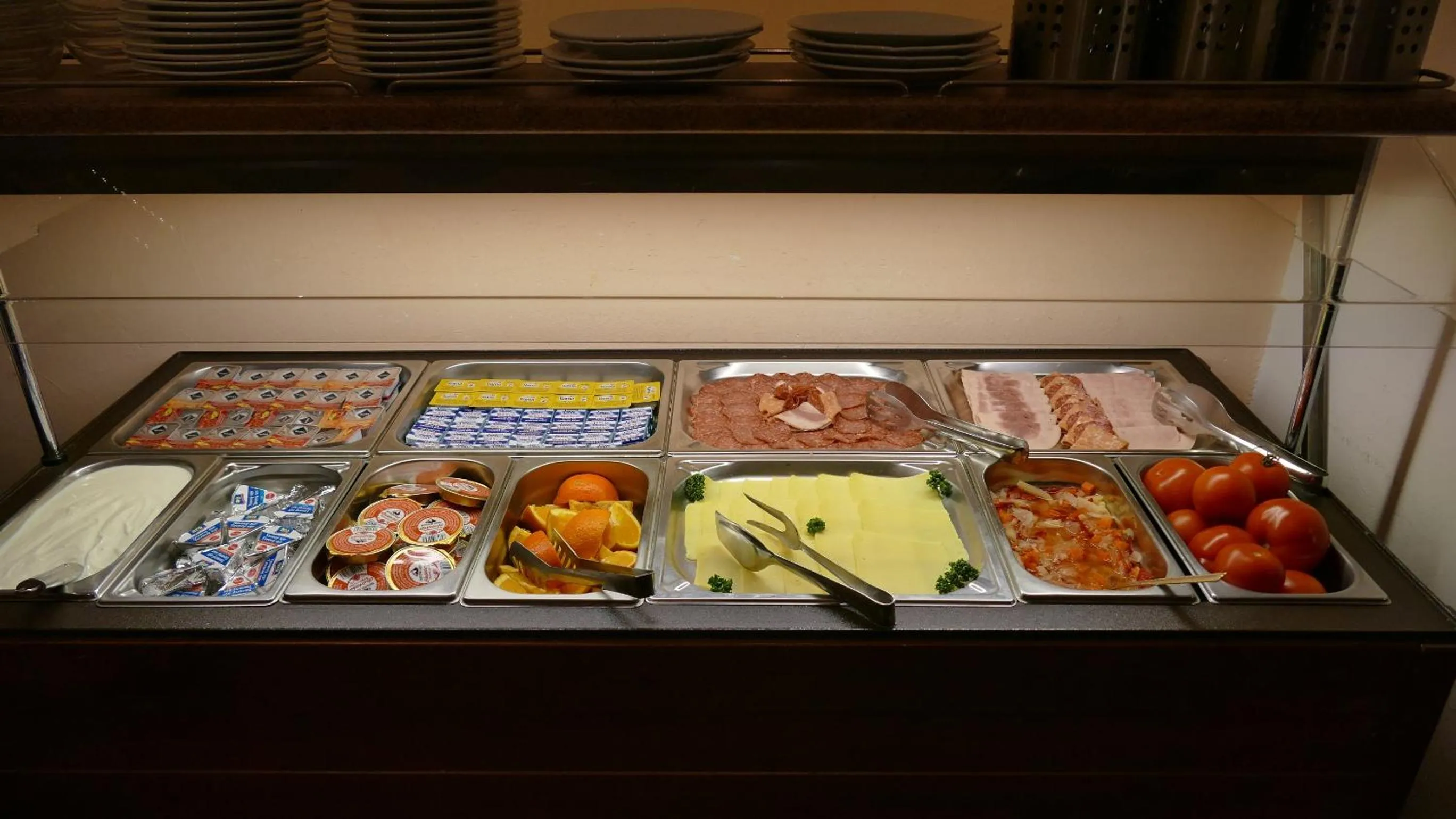 Buffet breakfast in Hotel Olga