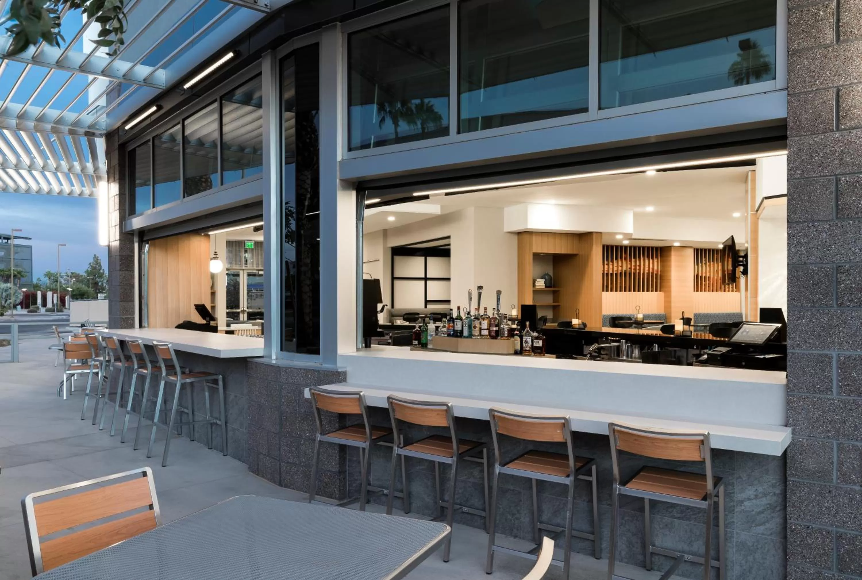 Patio in Hyatt House Tempe Phoenix University