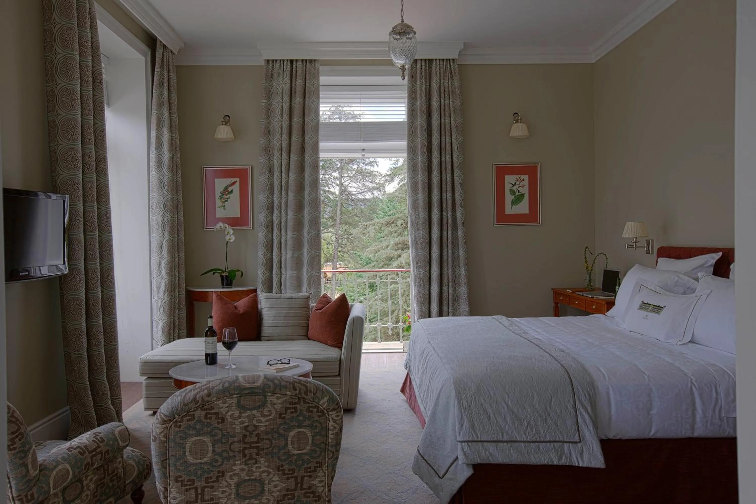 Bed in Vidago Palace