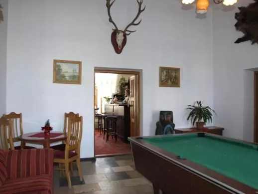 Billiards in Hotel Zamek Karnity