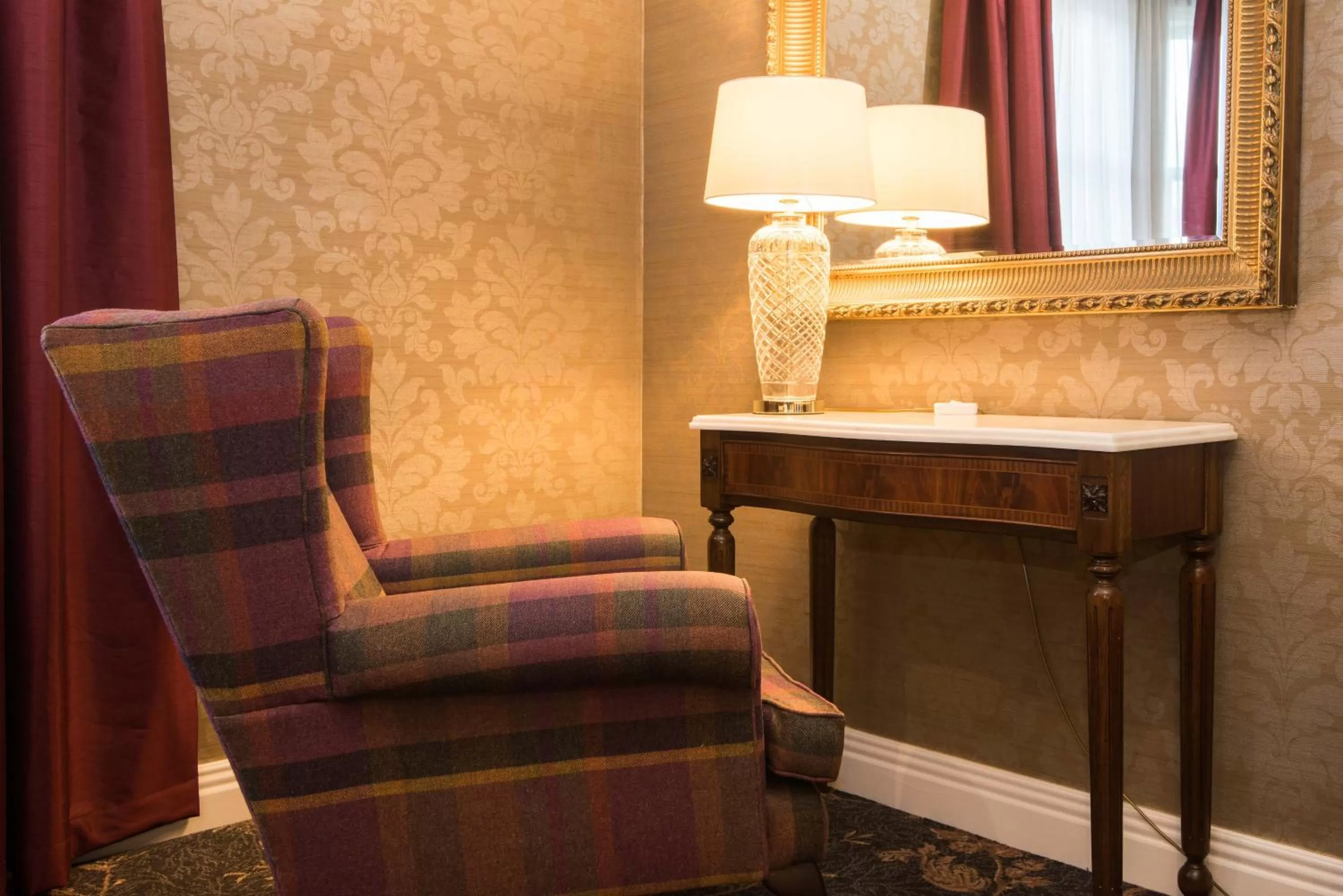 Seating area in Kingsmills Hotel