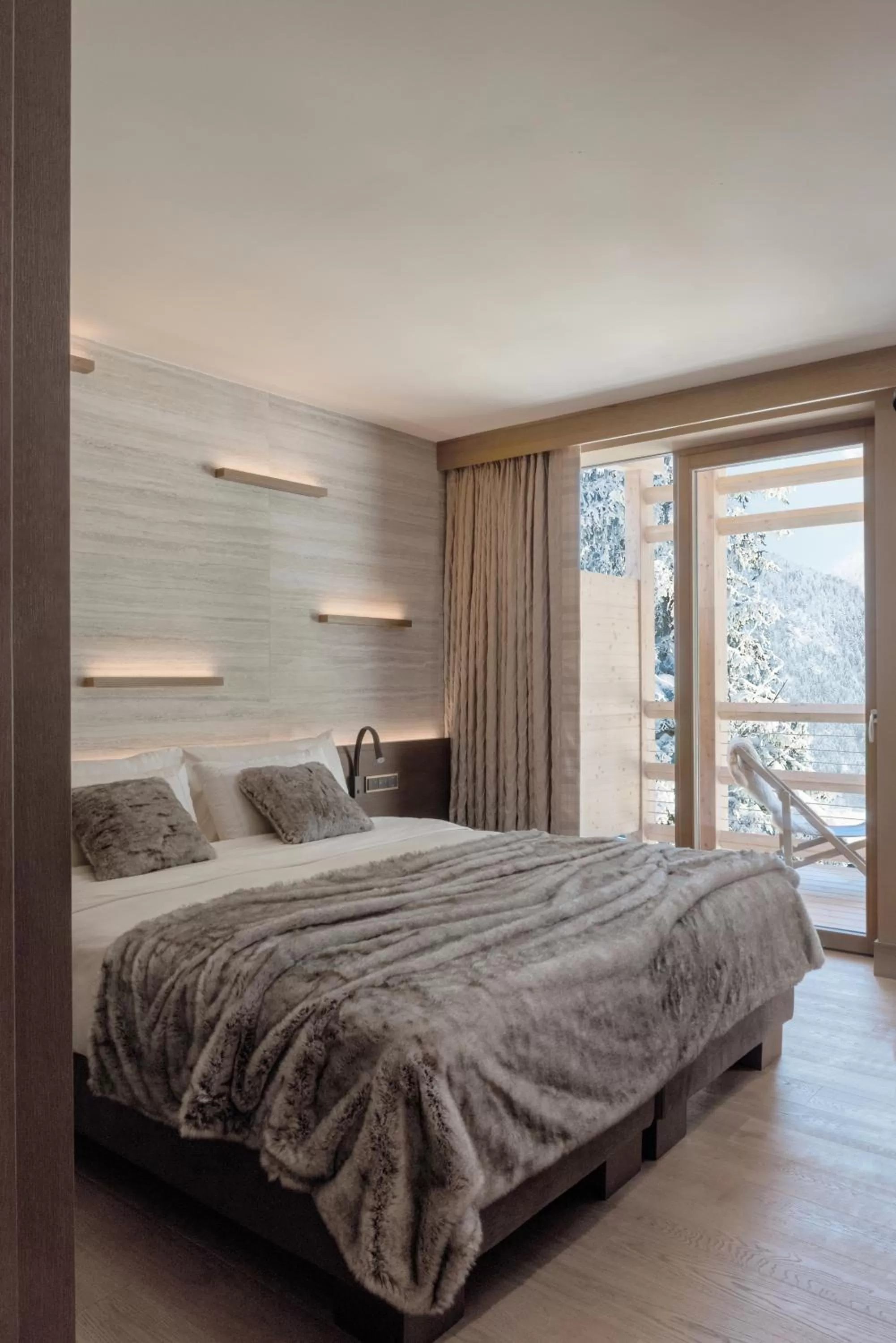 Bed in Lefay Resort & SPA Dolomiti