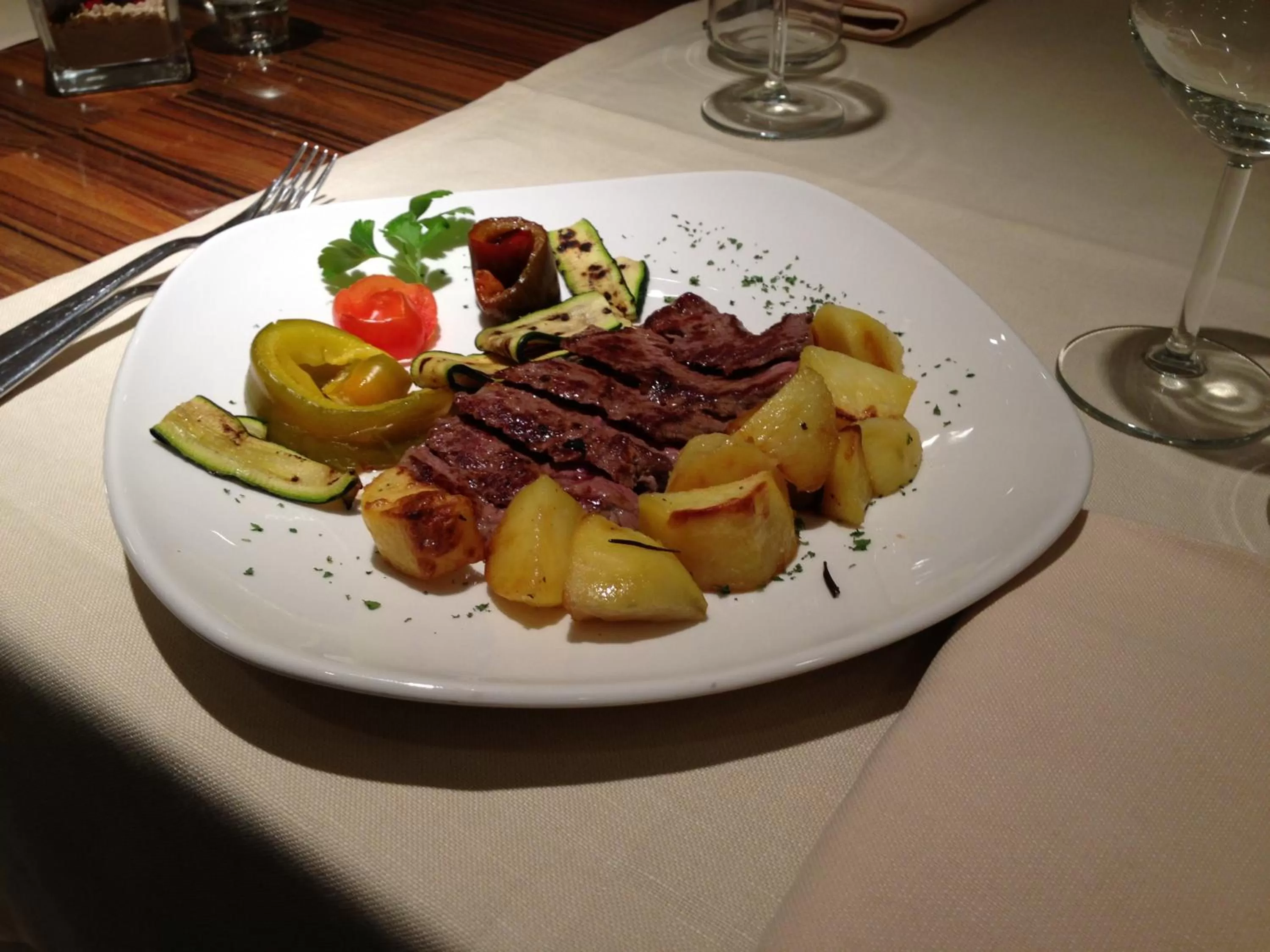 Dinner in Albergo Dei Laghi