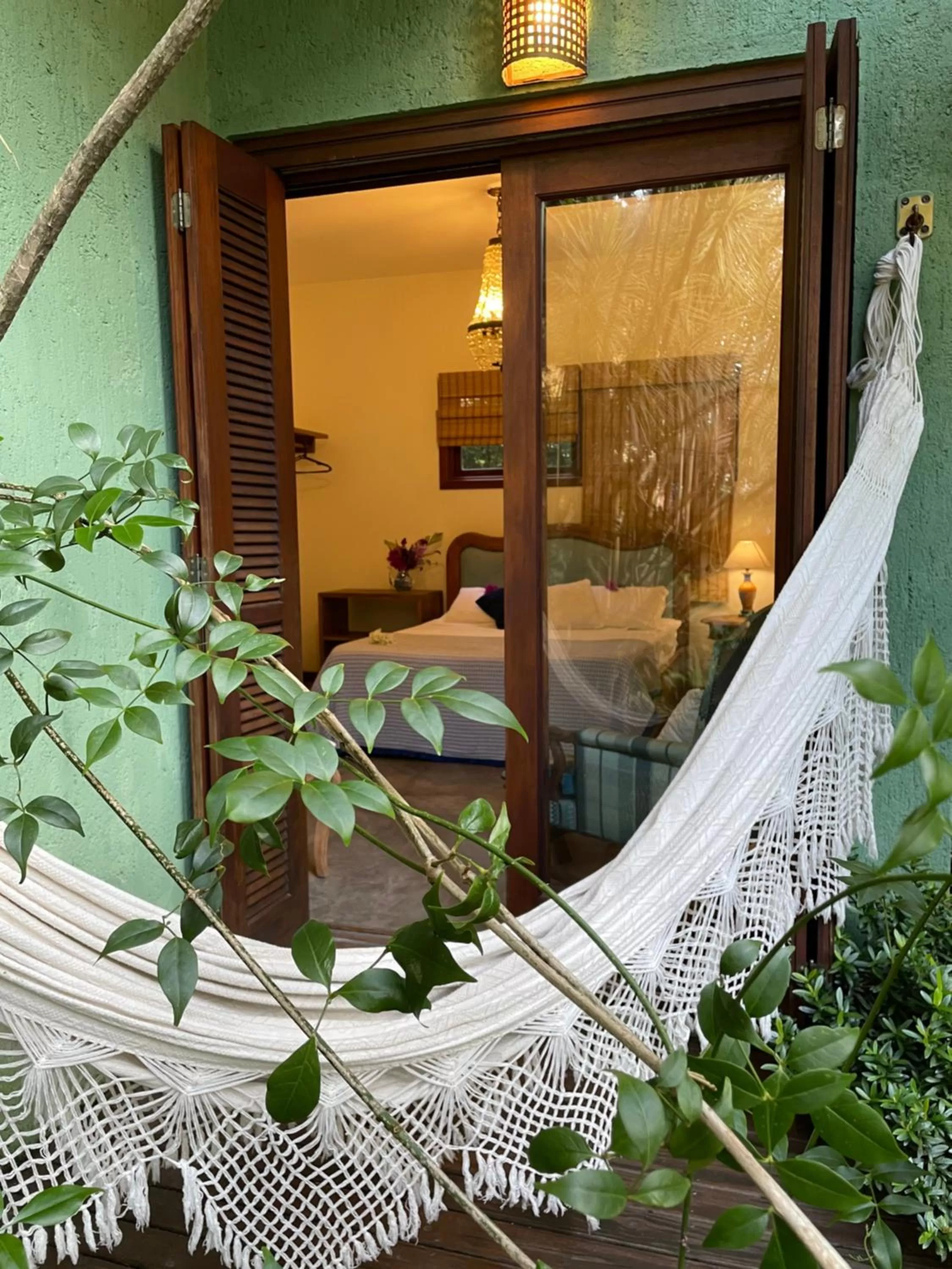 Patio in Pousada Santarina