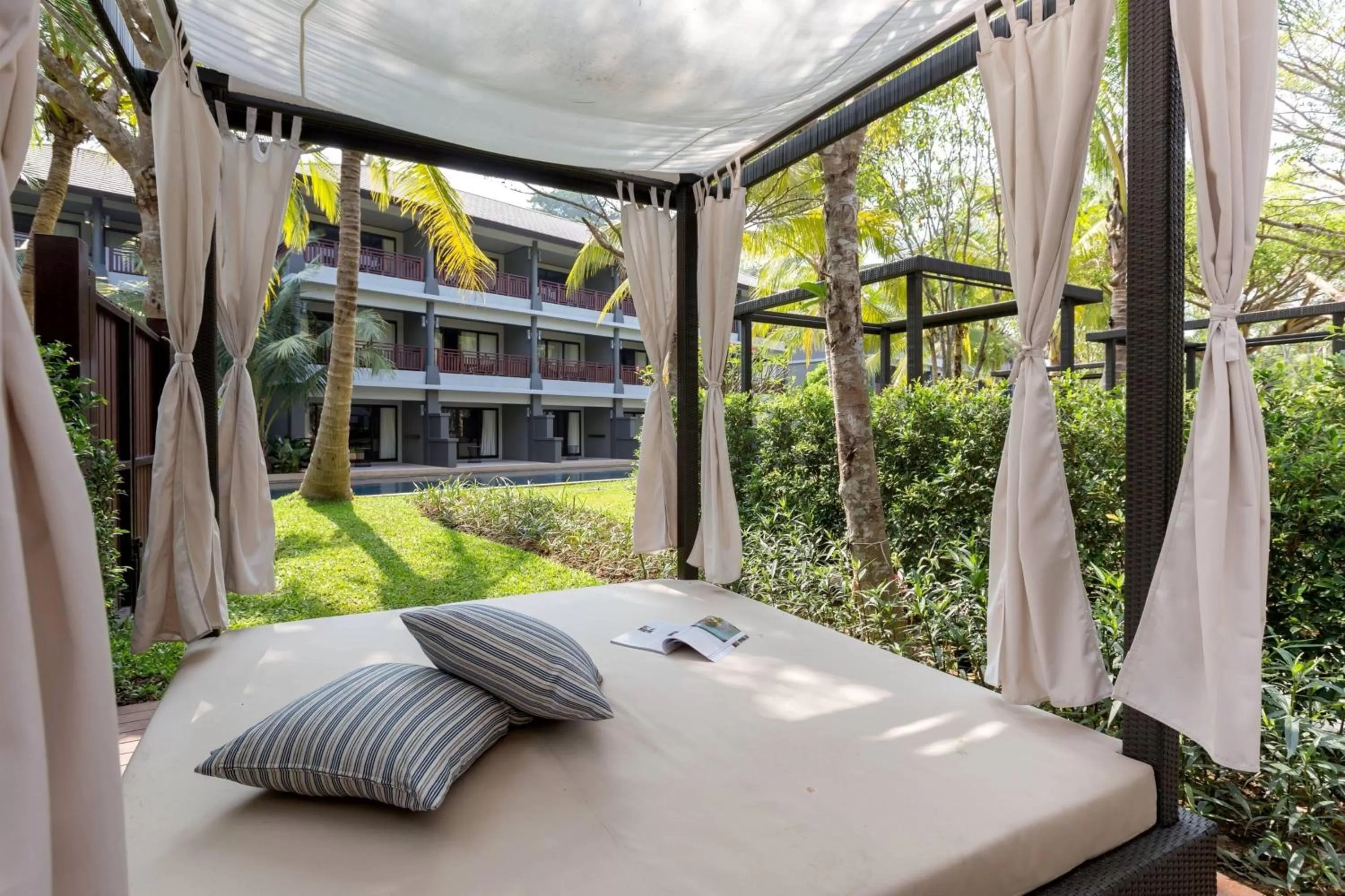 Swimming pool in Phuket Marriott Resort and Spa, Nai Yang Beach