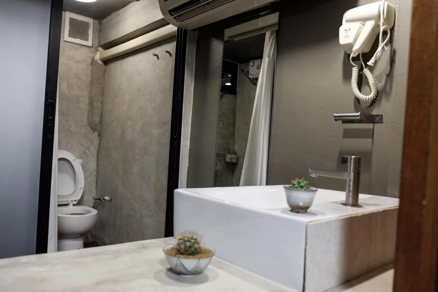 Bathroom in In a Box Hostel