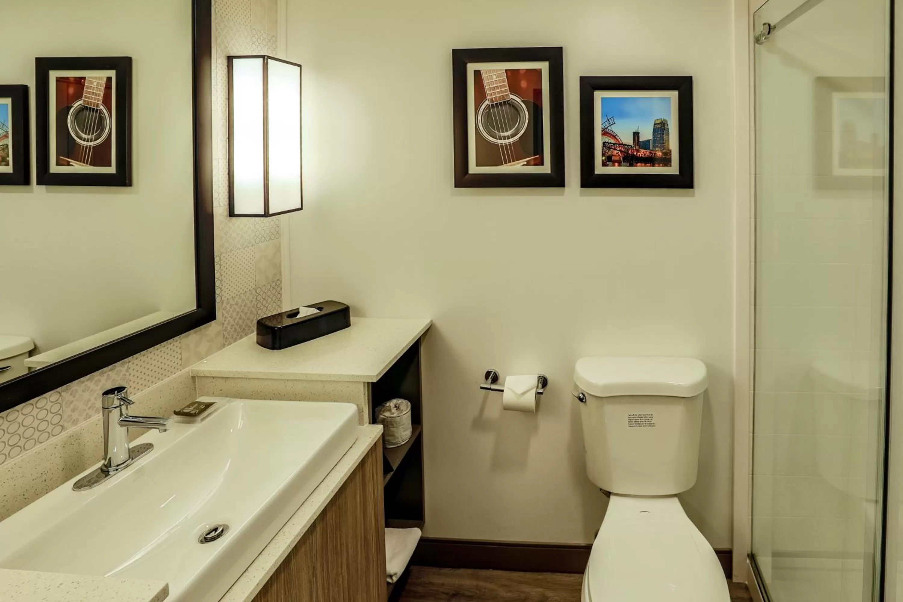 Toilet in Country Inn & Suites by Radisson Nashville Airport TN