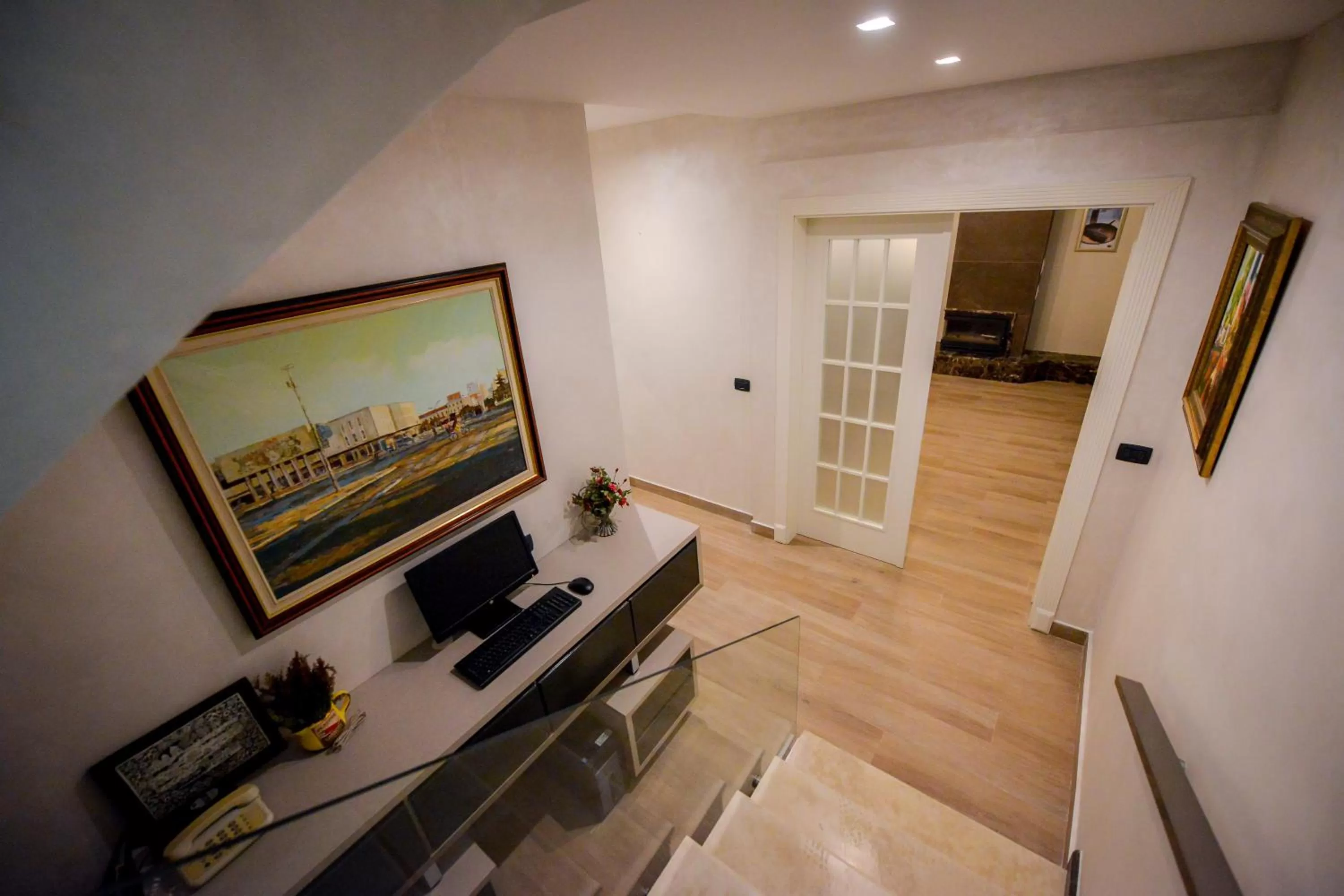 TV/Entertainment Center in Hotel Vila Tirana