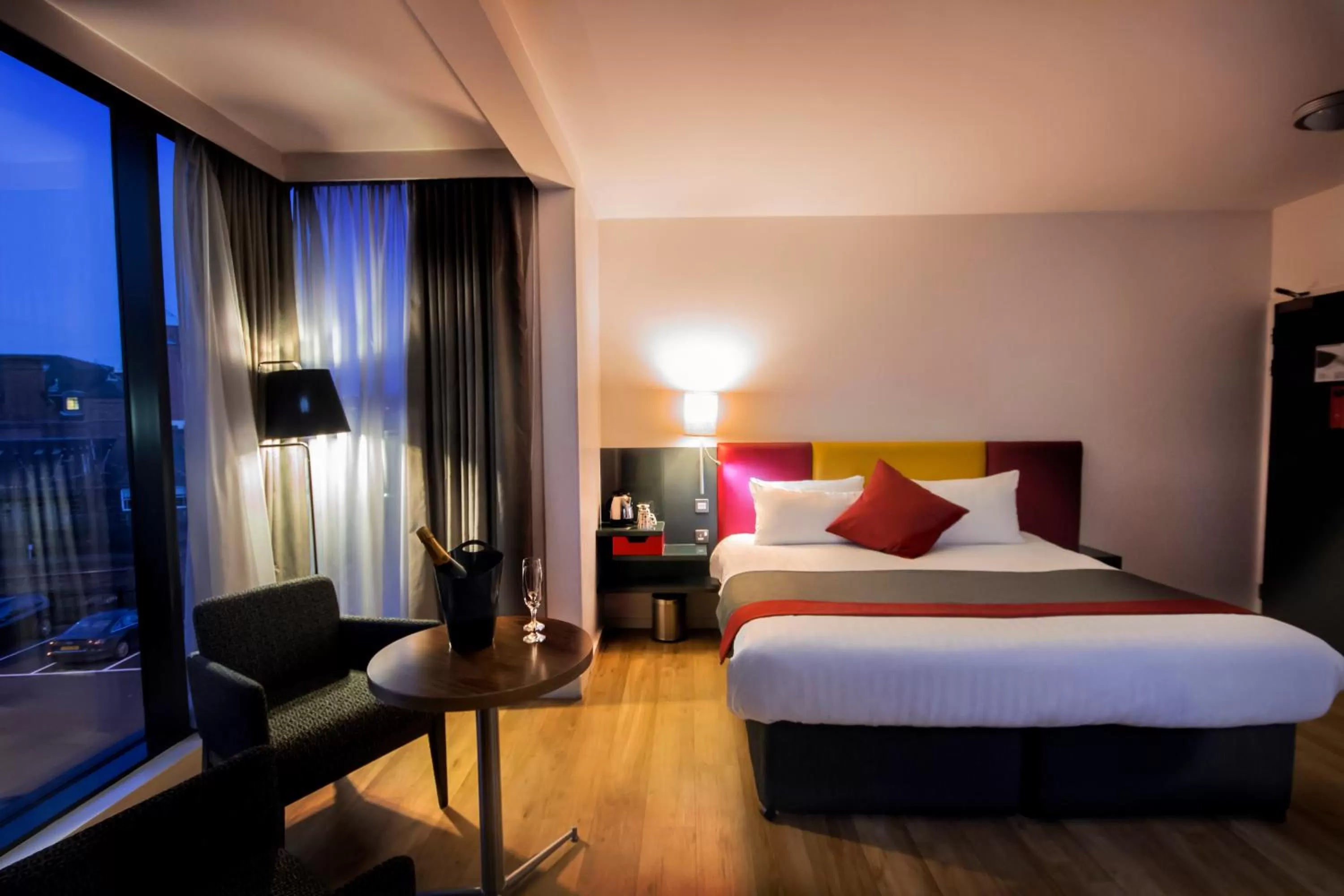 Bed in Sleeperz Hotel Newcastle