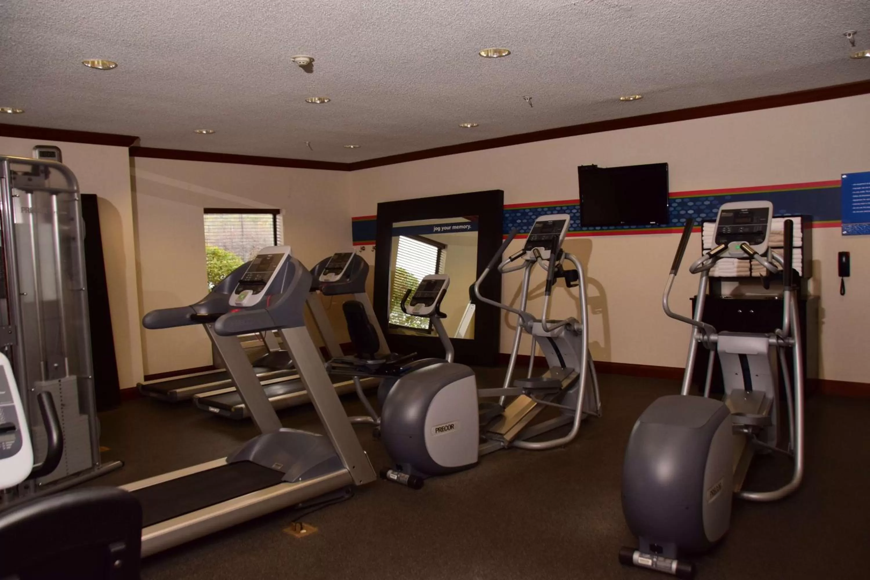 Fitness centre/facilities in Hampton Inn Indiana
