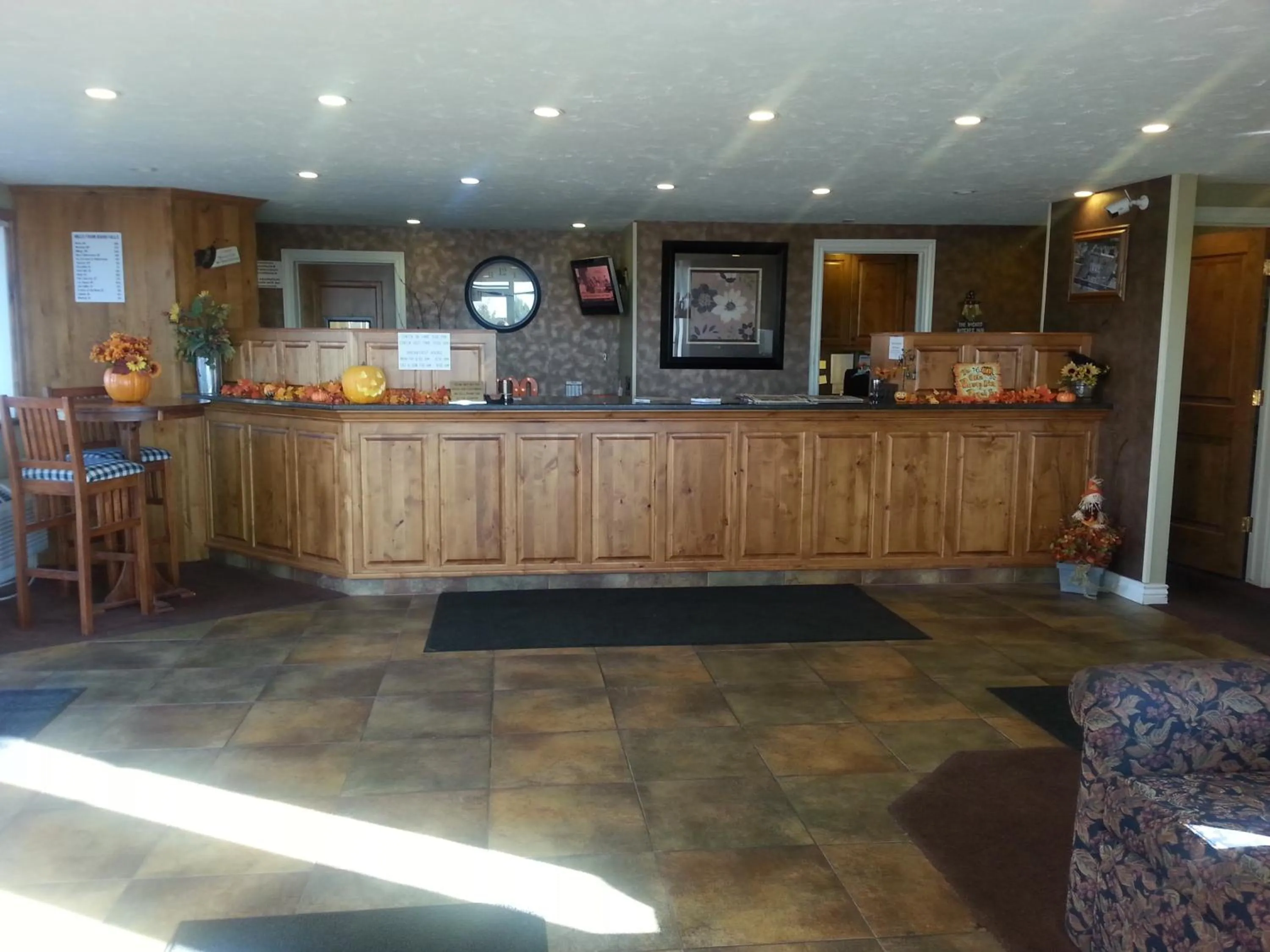 Lobby or reception in Motel West