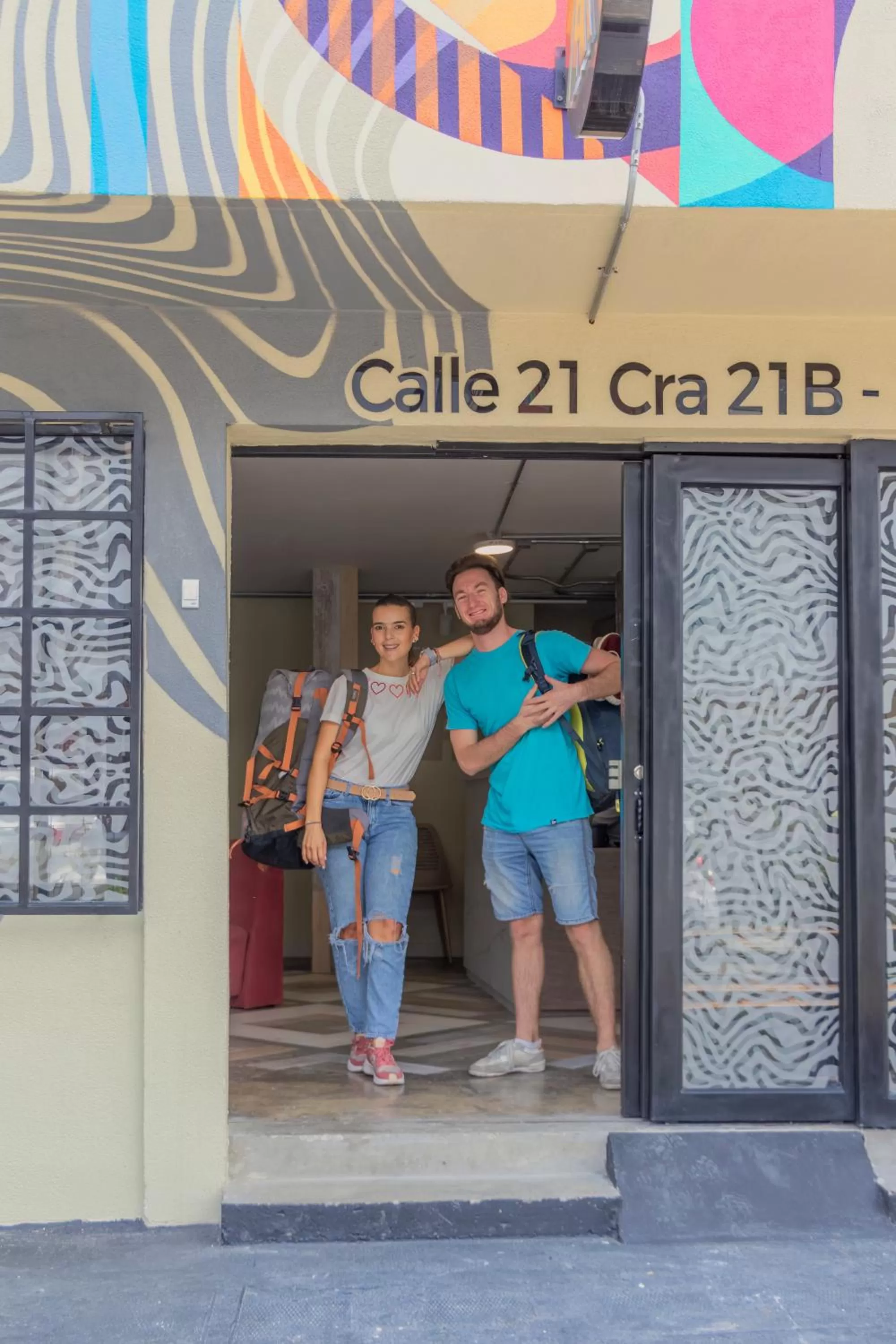 Guests in Ventiuna Hotel y Coliving